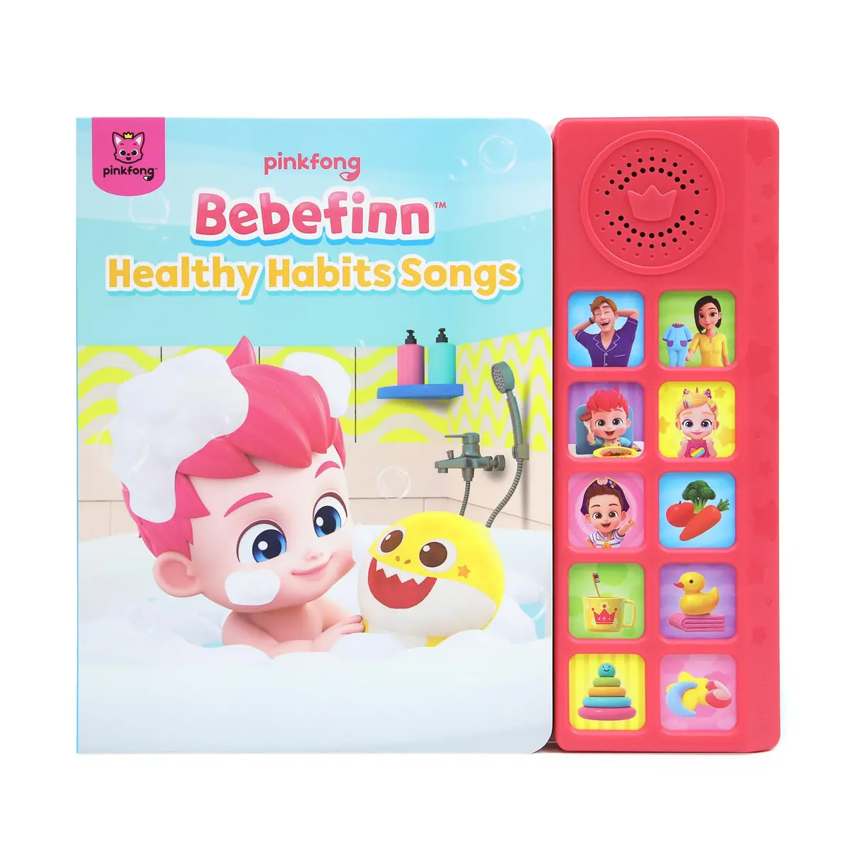 Pinkfong Bebefinn Healthy Habits Songs Musical Sound Book for Toddlers 1–3 | 10 Buttons, 10 Songs - view 8