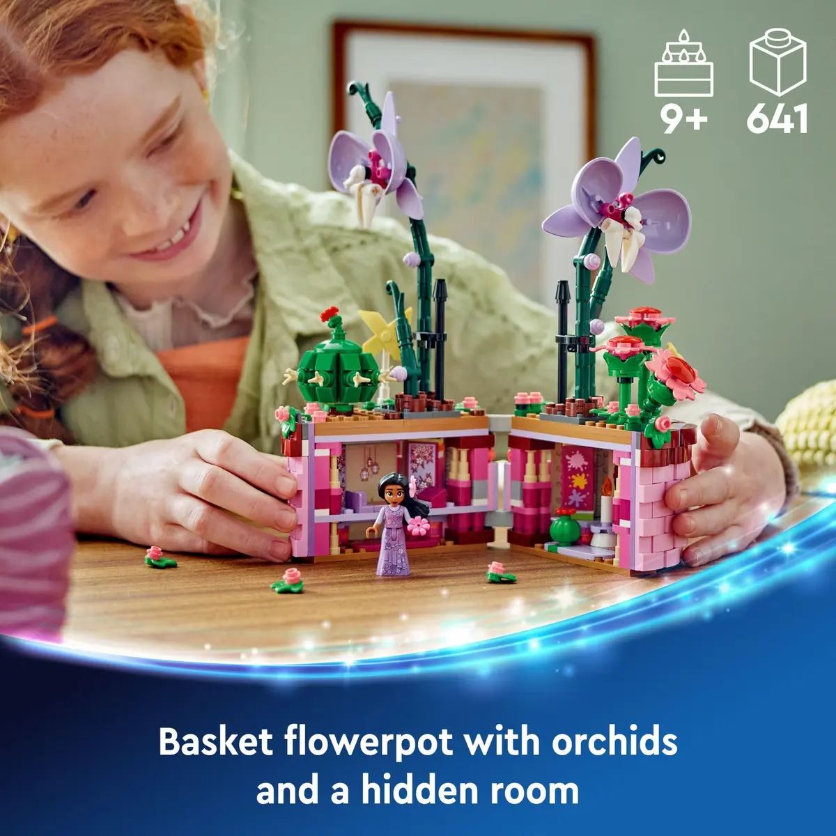 LEGO Disney Encanto Isabela’s Flowerpot | Buildable Orchid & Mini-Doll for Kids 9+ - view 2
