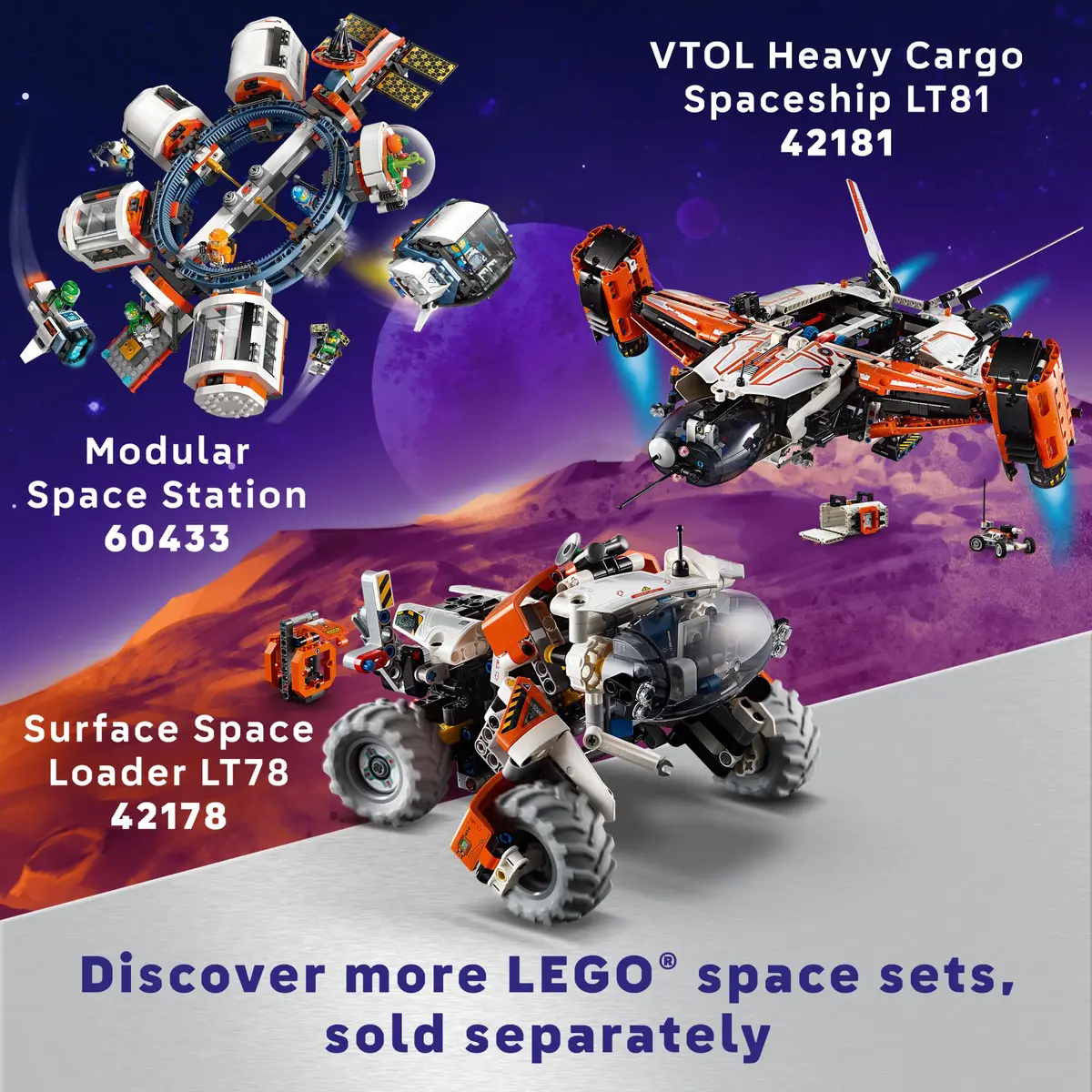 LEGO Friends Mars Space Base and Rocket Set | Science Toy for Pretend Play with 3 Mini-Dolls and Spaceship, Gift for Kids 8+ - view 6