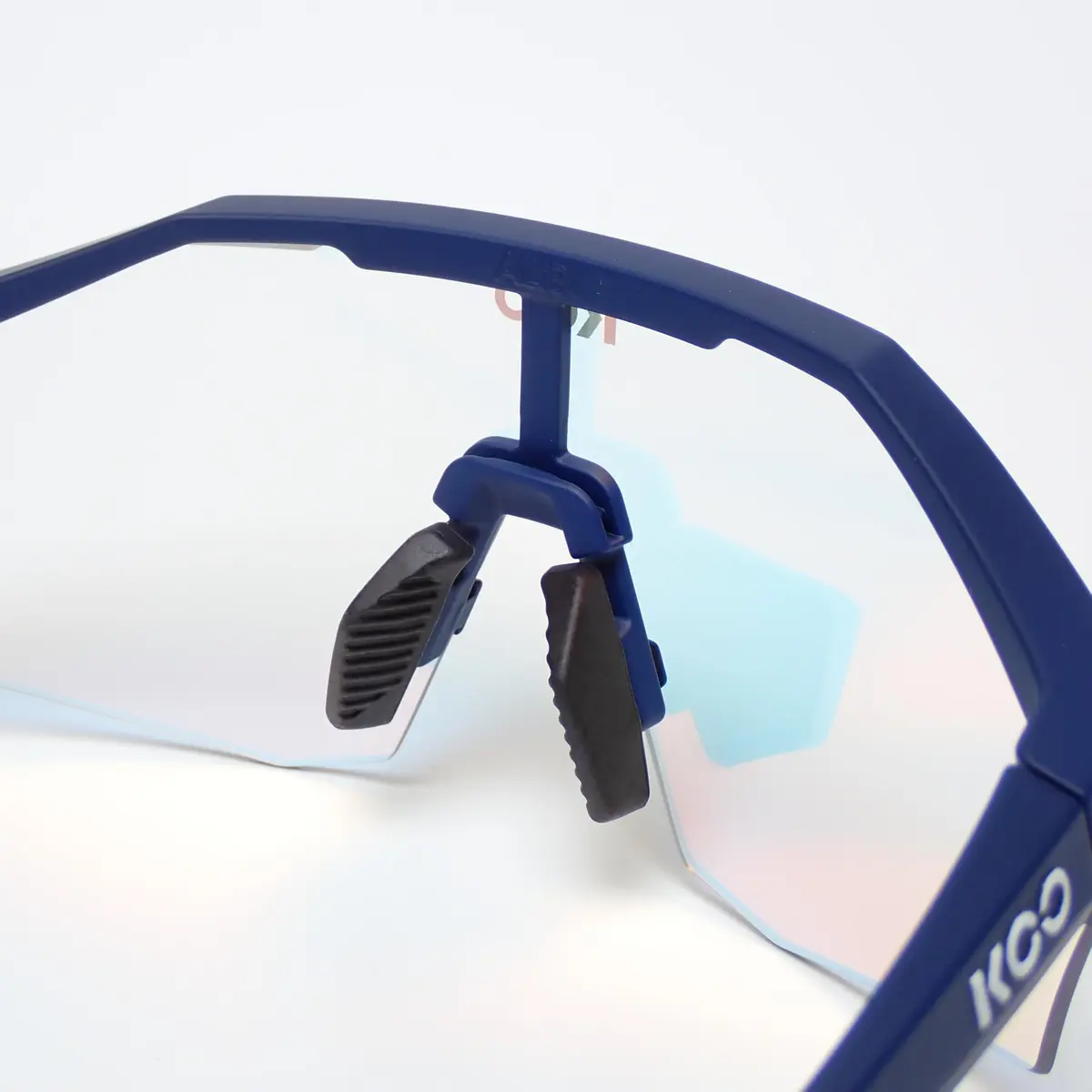 KOO Alibi Sunglasses | Performance Eyewear for Road, MTB, Cyclocross | Harbor Blue Matt - view 3