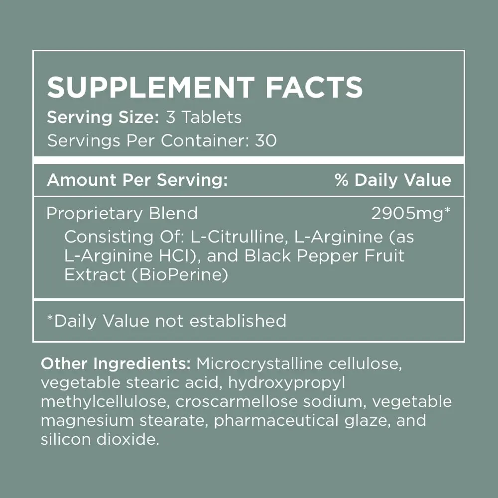Pure for Men Pump Enhancer Pre Workout 90 Count | Nitric Oxide Booster for Muscle Pump & Energy - view 4