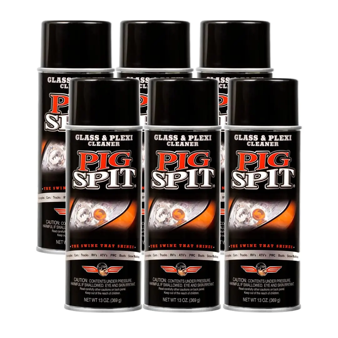 Pig Spit Glass and Plexi Cleaner 78 Fl Oz | Streak-Free Shine for Home & Auto - main product image