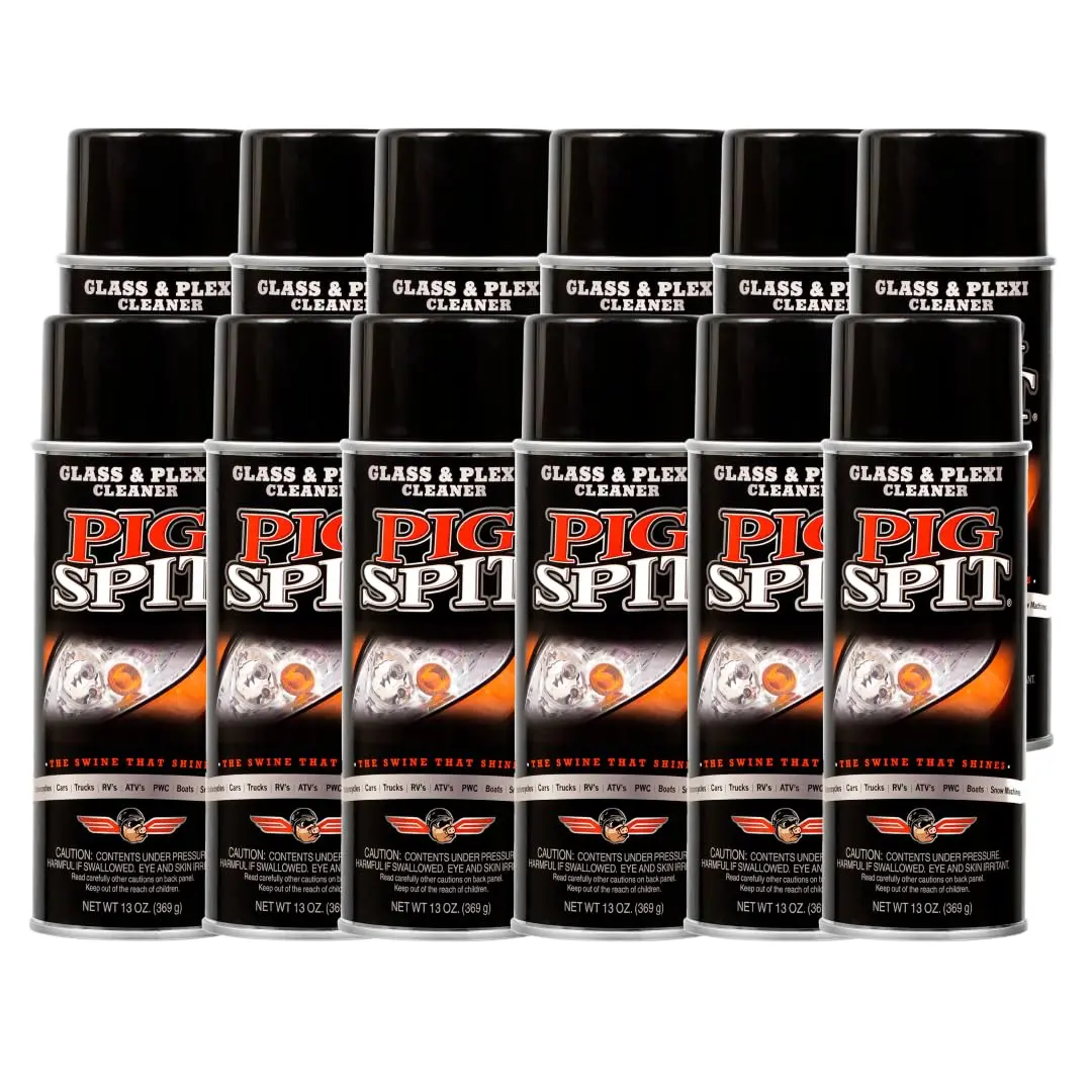 Pig Spit Glass Cleaner 13 oz. | Streak-Free Shine for Automotive & Home Use - main product image