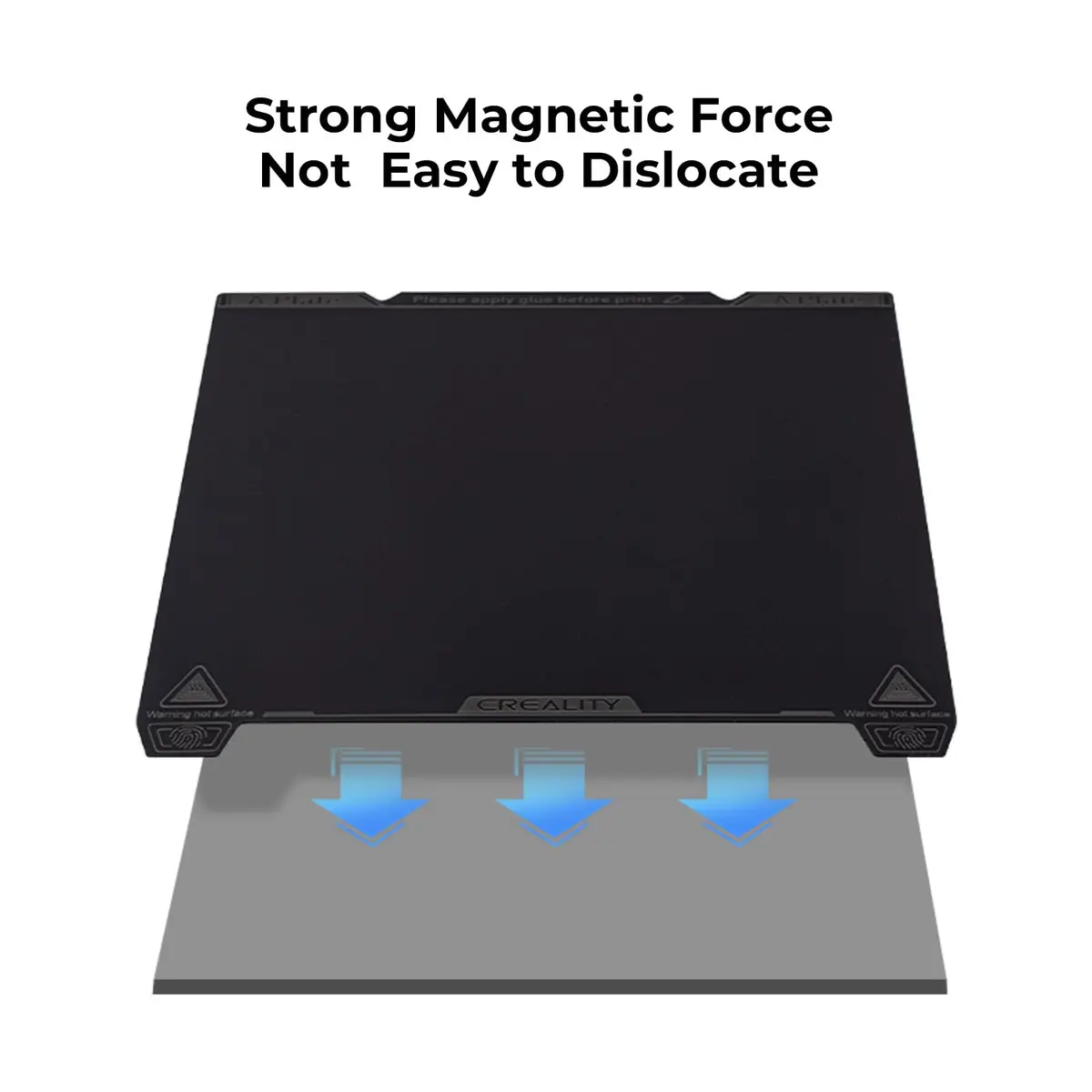 Creality K1 Max Build Plate Kit 315 x 310mm | High-Strength Spring Steel PEI Magnetic Sticker for K1 Max, Ender 3 Max Neo, Ender 3 S1 Plus - view 5