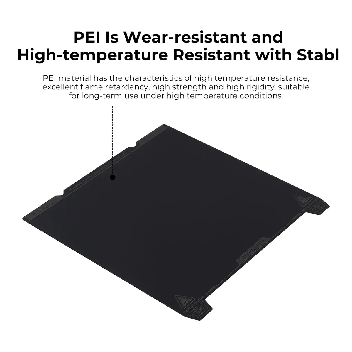 Creality K1 Max Build Plate Kit 315 x 310mm | High-Strength Spring Steel PEI Magnetic Sticker for K1 Max, Ender 3 Max Neo, Ender 3 S1 Plus - view 6