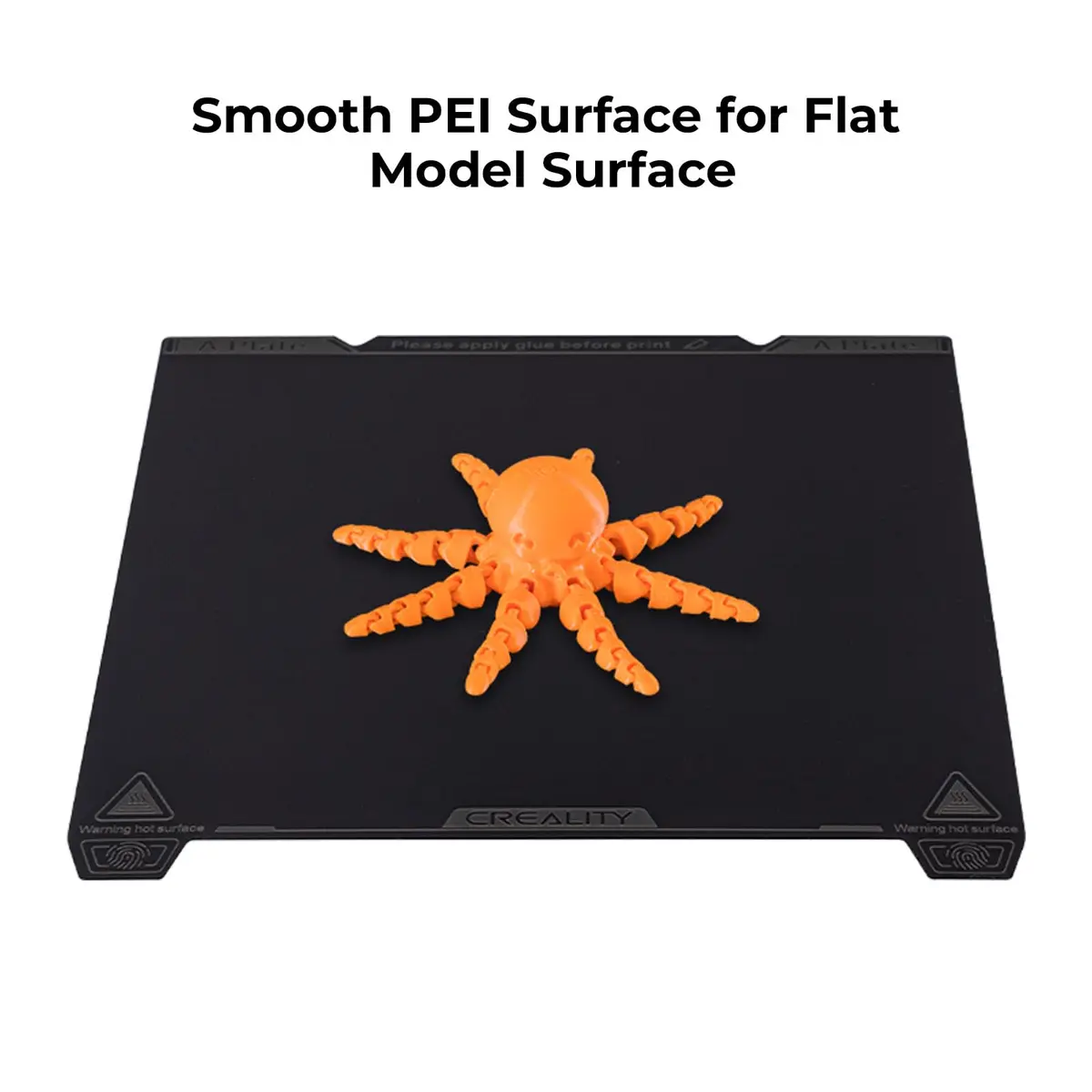Creality K1 Max Build Plate Kit 315 x 310mm | High-Strength Spring Steel PEI Magnetic Sticker for K1 Max, Ender 3 Max Neo, Ender 3 S1 Plus - view 2