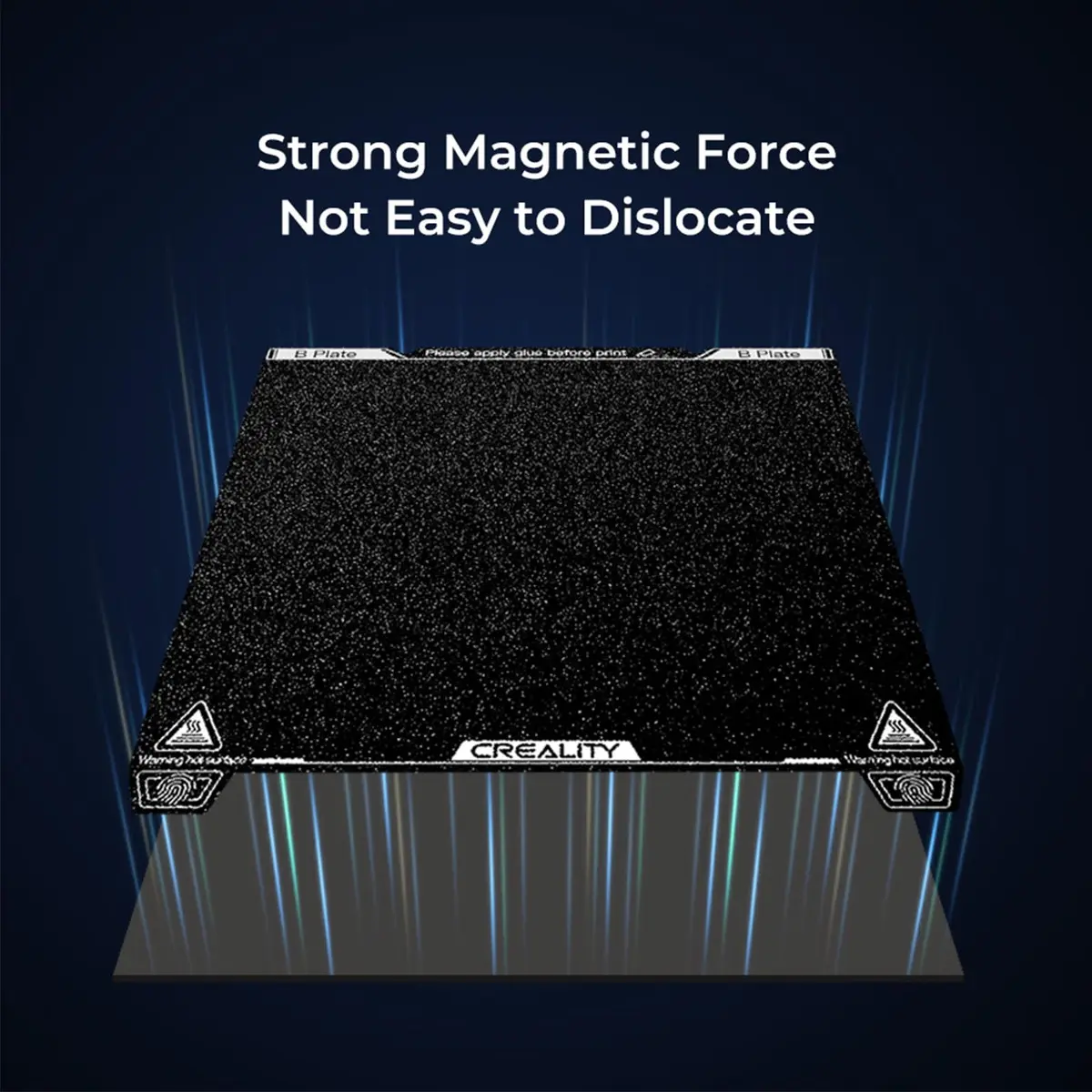 Creality K1 Max Build Plate Kit 315x310mm | Frosted PEI Surface, Magnetic Sticker for K1 Max & Ender 3 Series - view 7