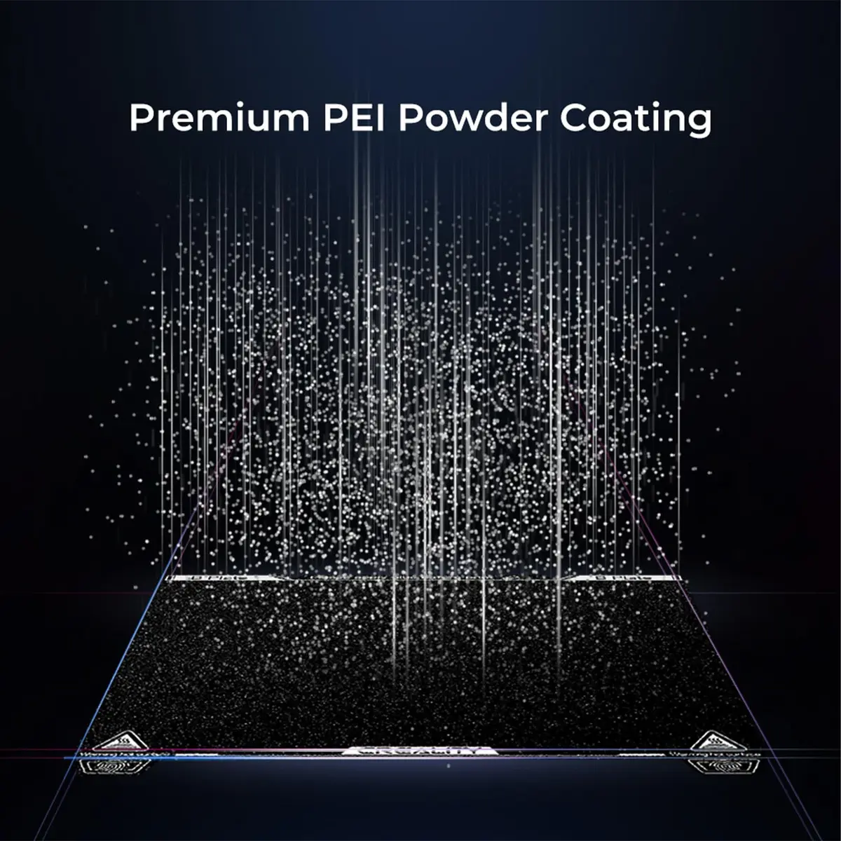 Creality K1 Max Build Plate Kit 315x310mm | Frosted PEI Surface, Magnetic Sticker for K1 Max & Ender 3 Series - view 3