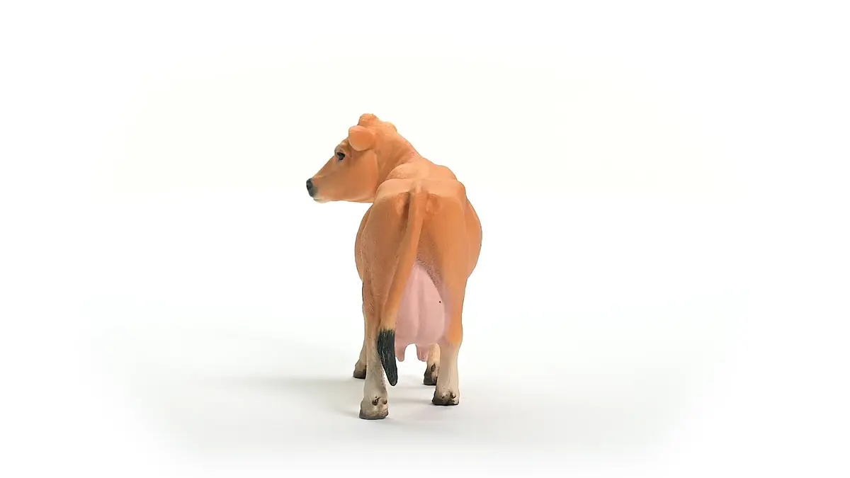 Schleich Jersey Cow Toy Figurine for Kids 3+ | Realistic Farm Animal Play - view 4
