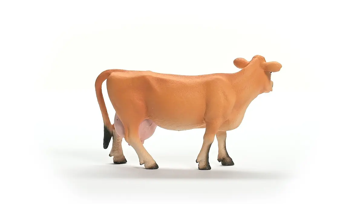 Schleich Jersey Cow Toy Figurine for Kids 3+ | Realistic Farm Animal Play - view 5
