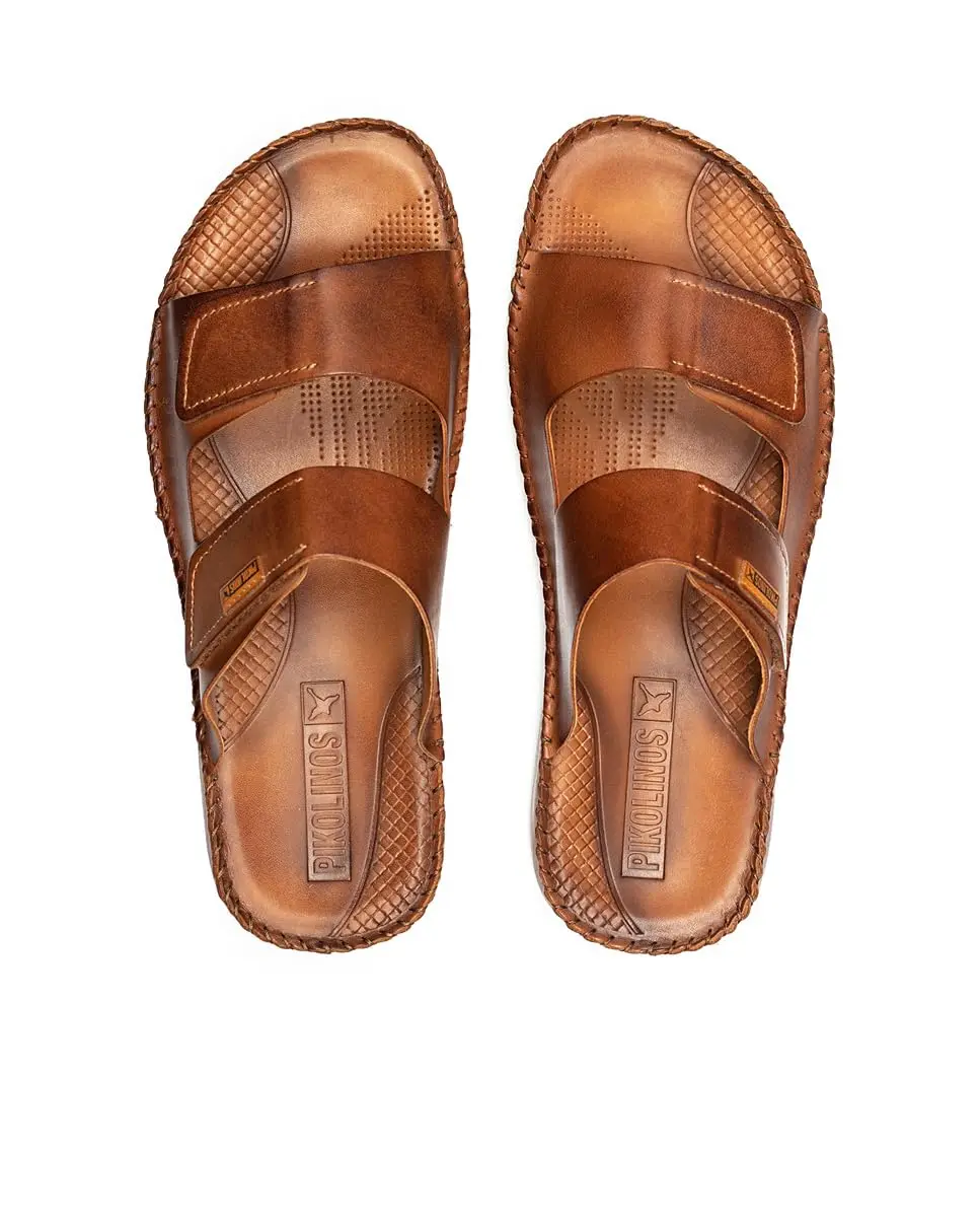 Pikolinos Mens Tarifa 06J-0084 Cuero | Leather Slip-On Sandal, EU 46 (US 12.5) | Casual Comfort - view 6