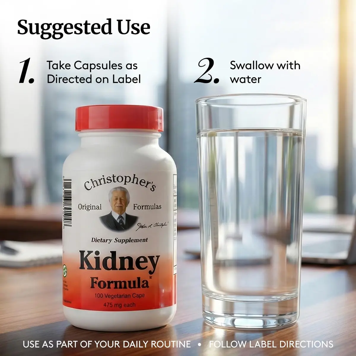 Christopher's Original Formulas Kidney Formula - Herbal Support Capsules Pack of 2 | Detox & Repair - view 6