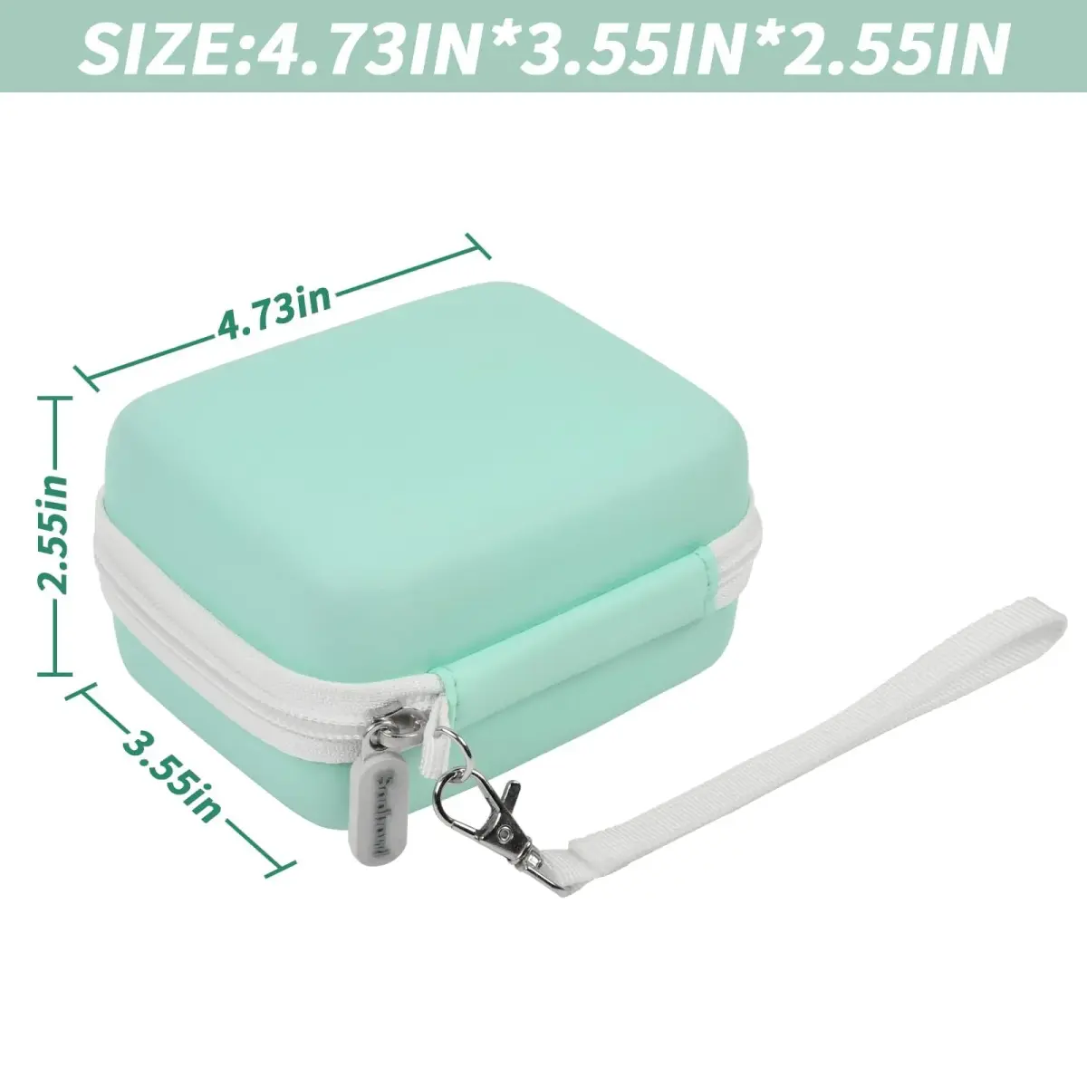 Boobowl Camera Case for Kodak PIXPRO FZ55/FZ45 & CAMKORY Cameras | 10.8 cm x 7.5 cm x 6.5 cm (4.25" x 2.95" x 2.55") - view 5
