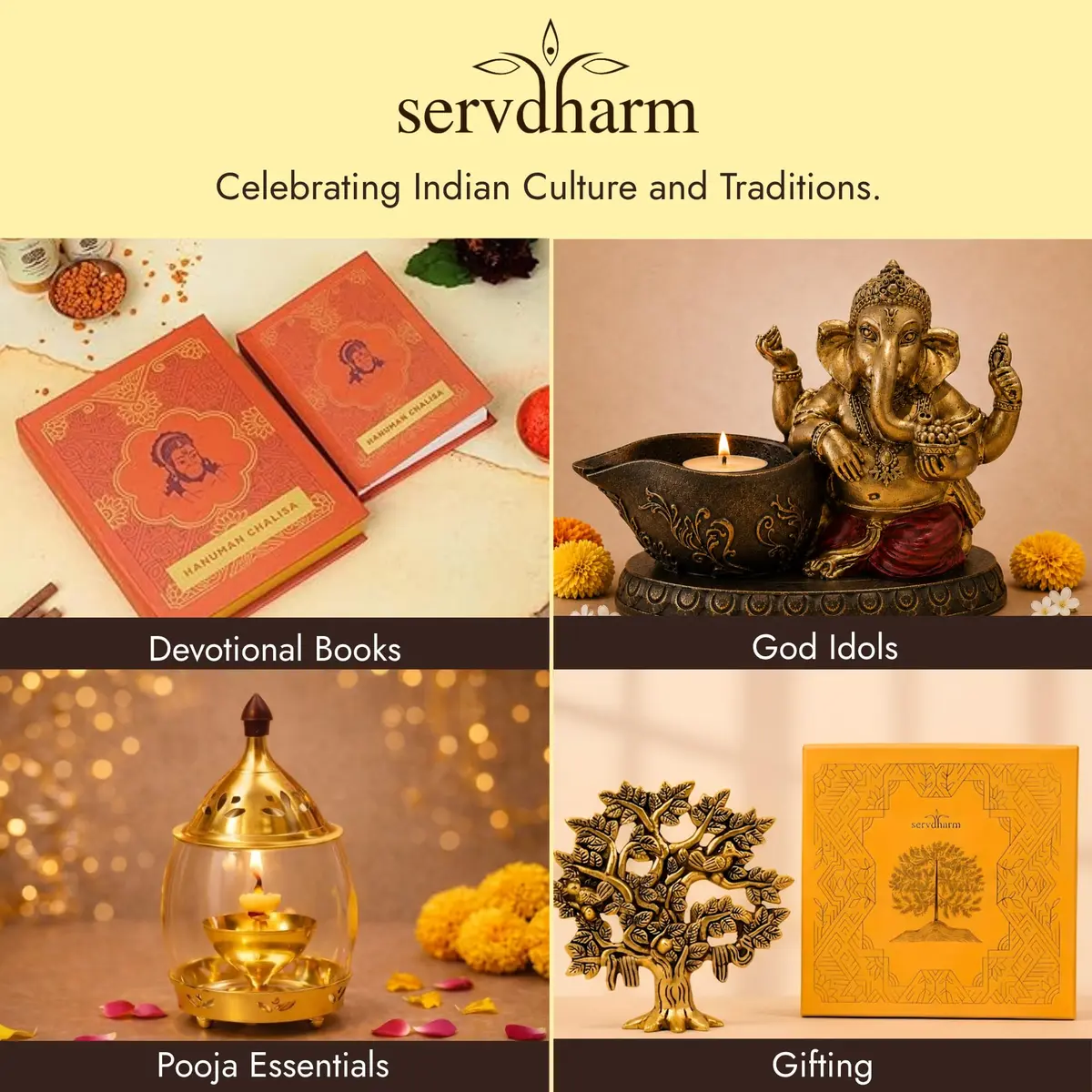 Servdharm Khatu Shyam Statue Resin 14.9cm (5.9") | Authentic Indian Idol for Home Decor, Puja, and Gifting - view 6