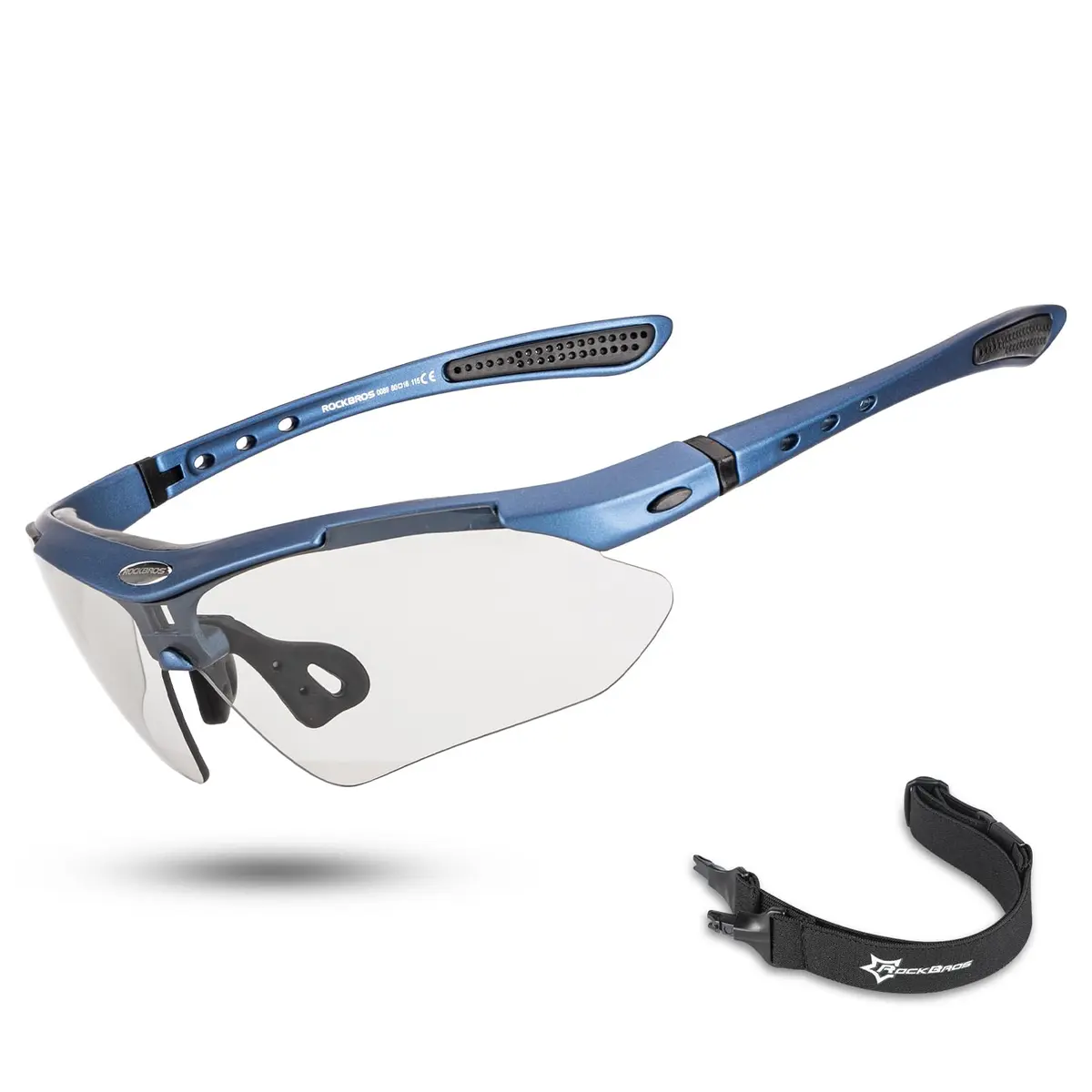 ROCKBROS Photochromic Sports Sunglasses Mens Cycling Pickleball Glasses | UV & Glare Control - main product image