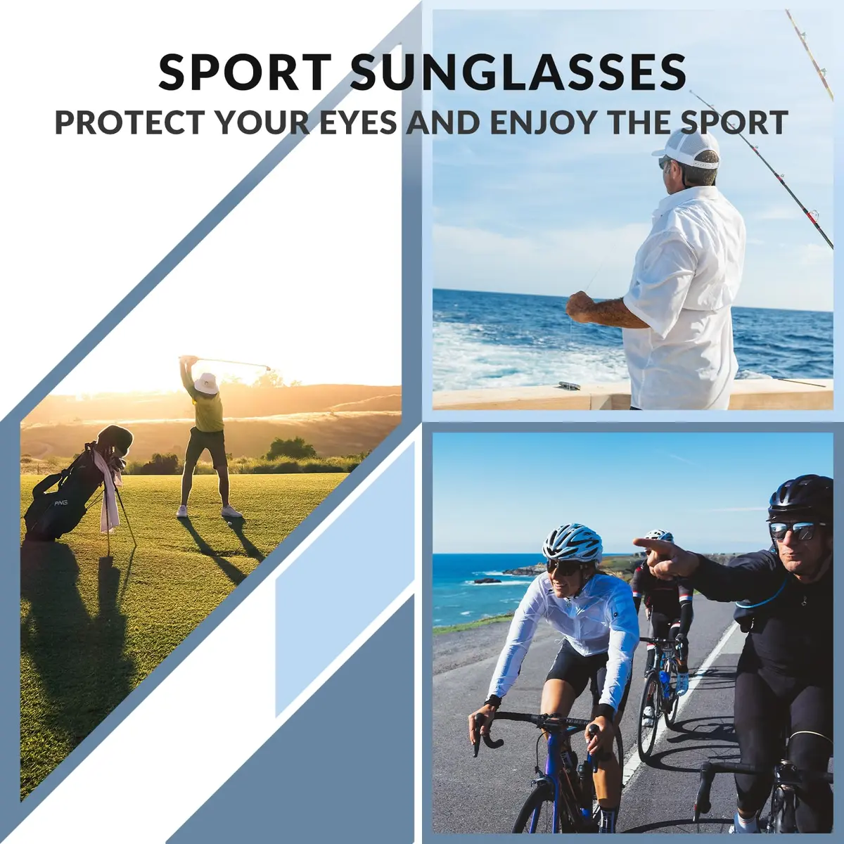 ROCKBROS Photochromic Sports Sunglasses Mens Cycling Pickleball Glasses | UV & Glare Control - view 7