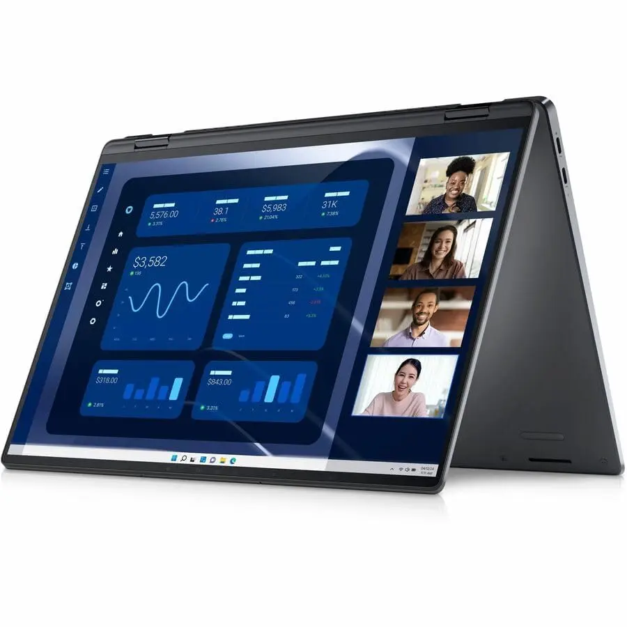 Dell Latitude 9450 14" Touchscreen Convertible Notebook - QHD+ - Intel Core Ultra 7 165U - 16 GB RAM - 512 GB SSD - Magnetite - view 15