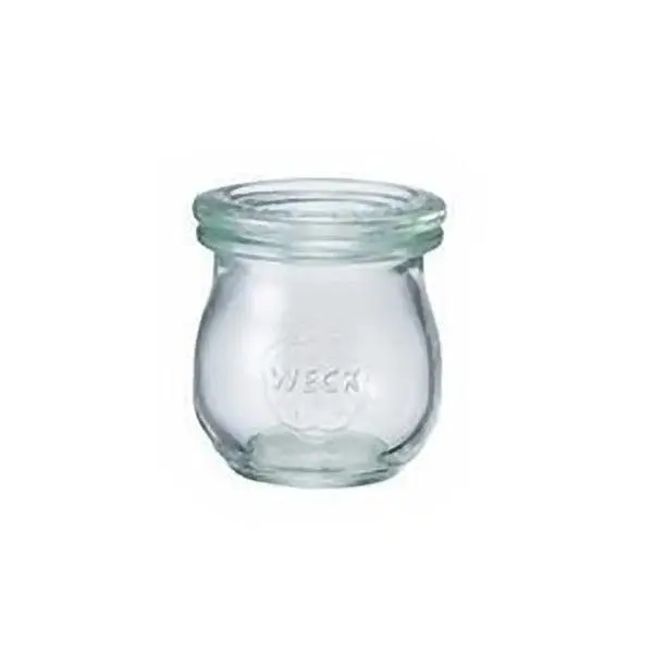 マークスインターナショナル WECK WE-788 Mini Tulip Food Storage Container 40ml | Transparent Glass, Screw Top, Germany Origin - main product image