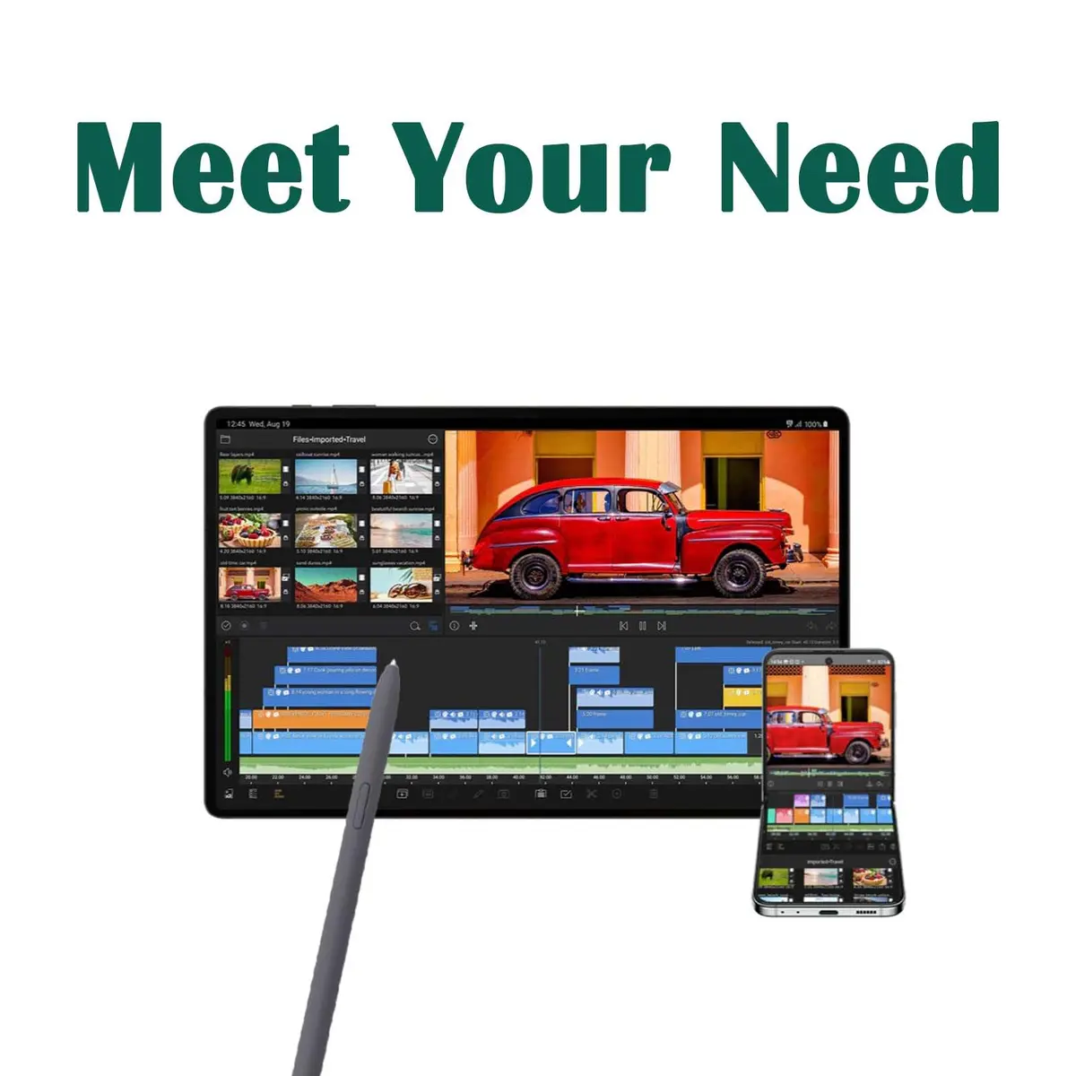 CaoXiong Grey Input Pen for Samsung Galaxy Tab S9 FE/S9 FE+ | 4096 Pressure Levels, Precise Control - view 6