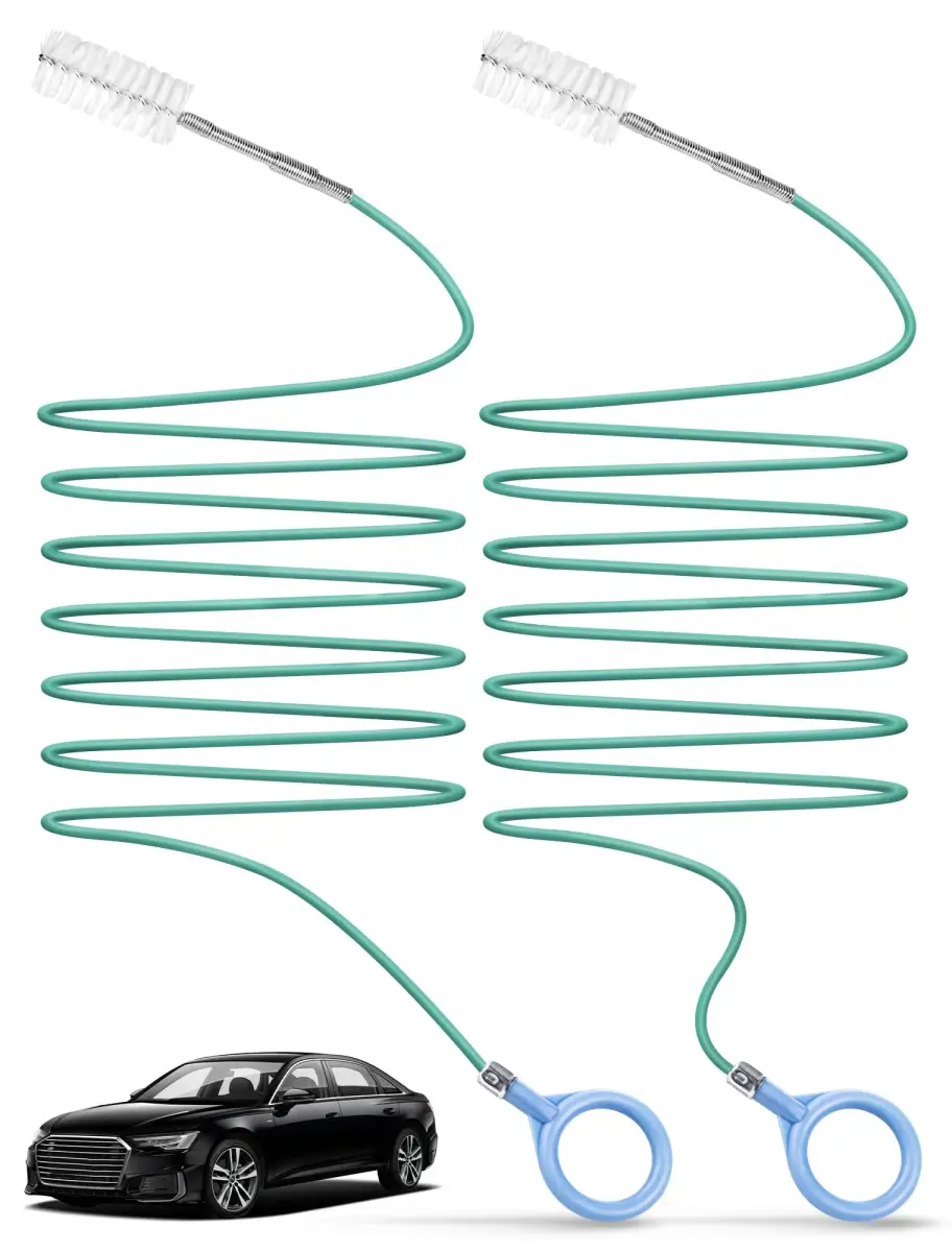 SARDVISA 2-Pack 78-Inch Flexible Sunroof Drain Brushes | Reach Curved Tubes to Remove Dirt and Debris - main product image