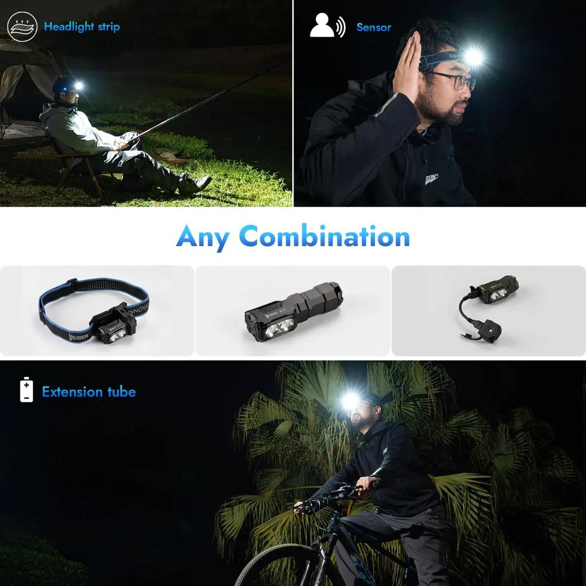 WUBEN E7 Mini Flashlight 1800 Lumens | IP68 Waterproof, Rechargeable EDC Torch with Magnet - view 5