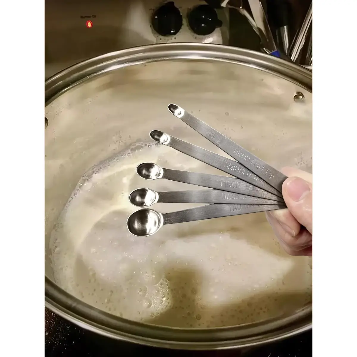 Esie Houzie Mini Measuring Spoons Set 10pcs, Drop, Smidgen, Pinch, Dash, Tad | Tiny Amounts for Baking & Spices - view 5