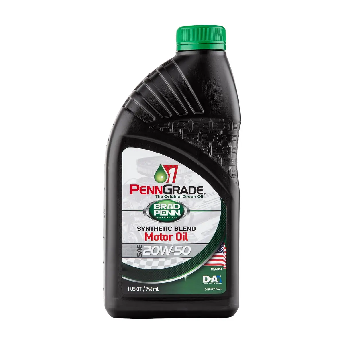 PENN GRADE 1 Synthetic Blend High Performance Oil SAE 20W-50 | 6 Pack, 1 Quart Bottles - main product image