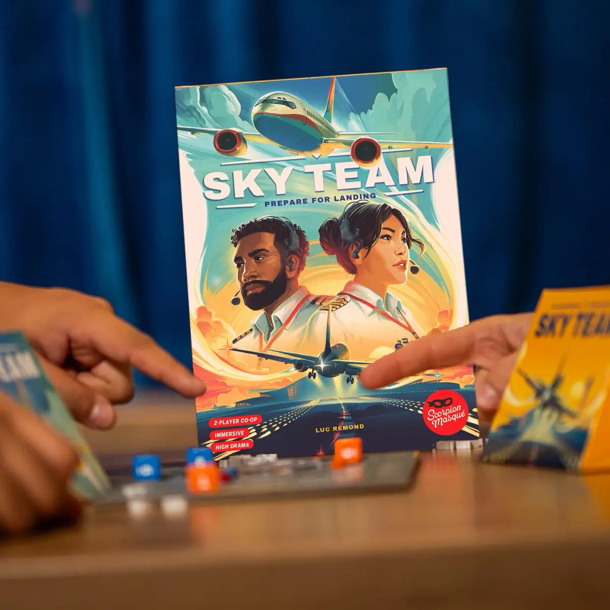 Scorpion Masqué Sky Team Cooperative Board Game | Ages 12+ | 2 Players - view 6