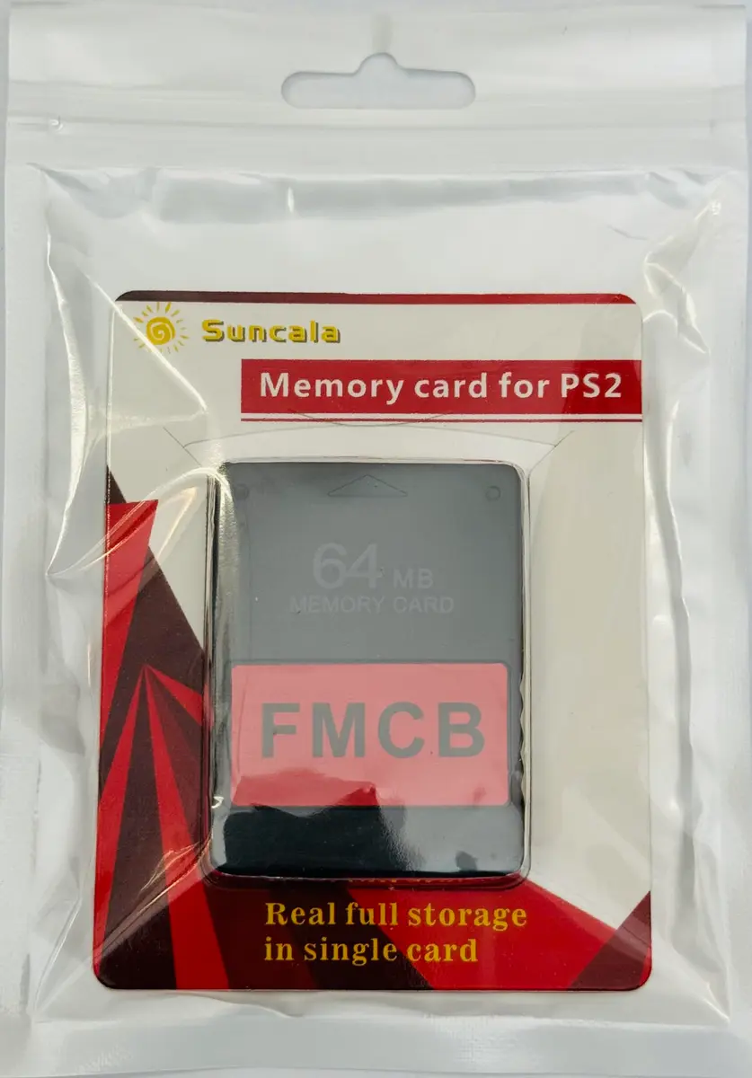 Suncala 64MB High-Speed Memory Card for PS2 | Supports FMCB v1.953 & Game Backup - view 5