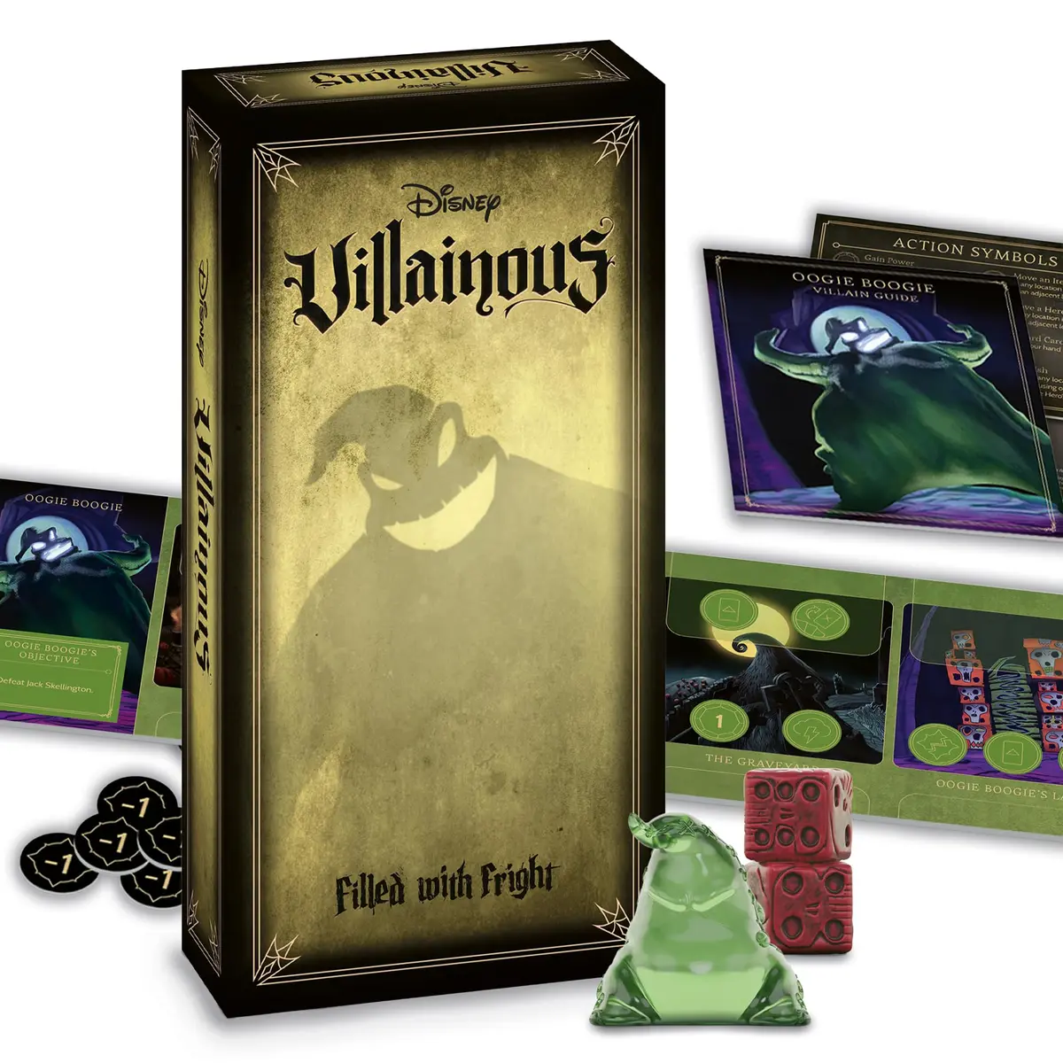 Ravensburger Disney Villainous Filled with Fright Strategy Board Game | Ages 10+ - main product image
