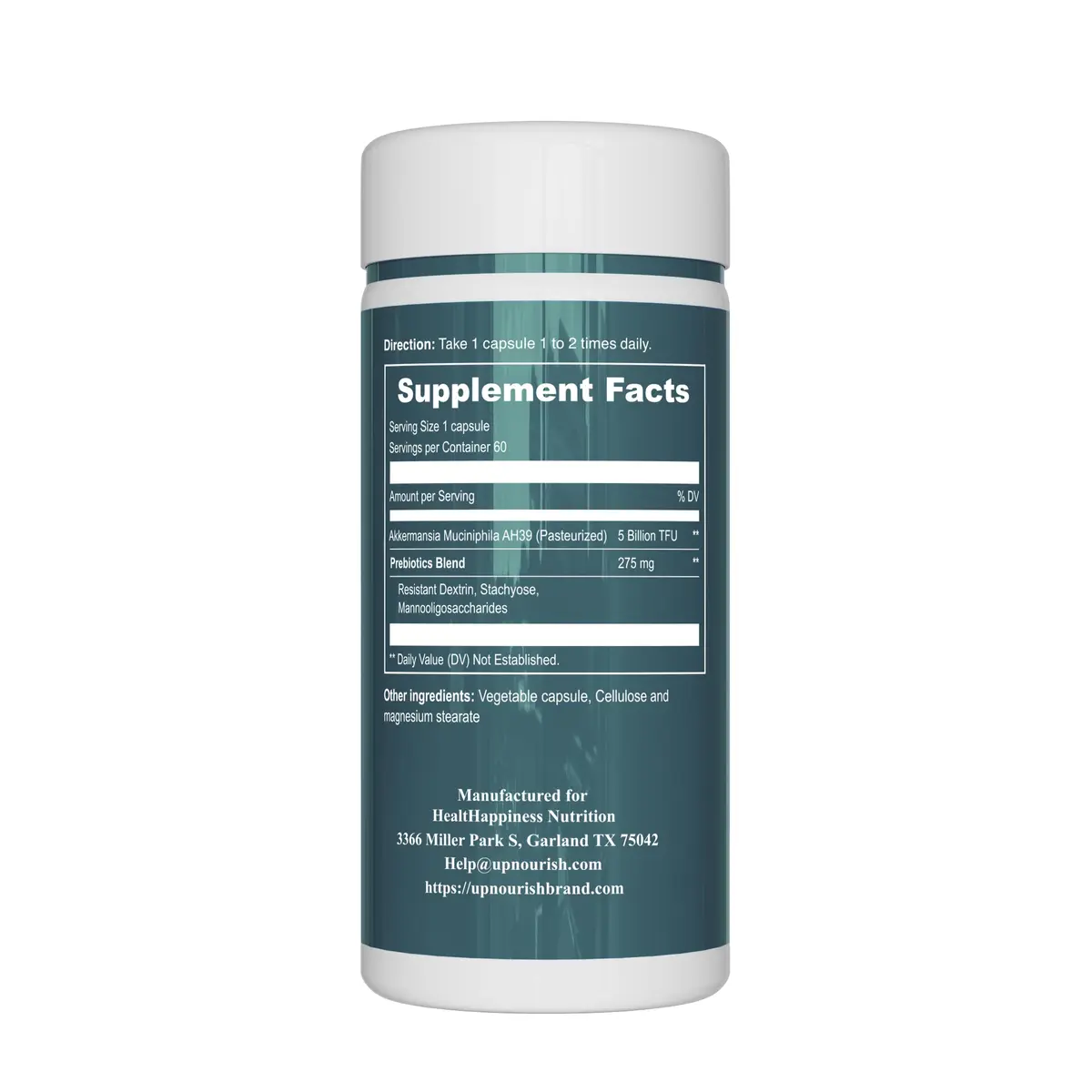 UpNourish Probiotics for GLP-1 Support, 60 Capsules | Supports Gut & Immunity - view 6