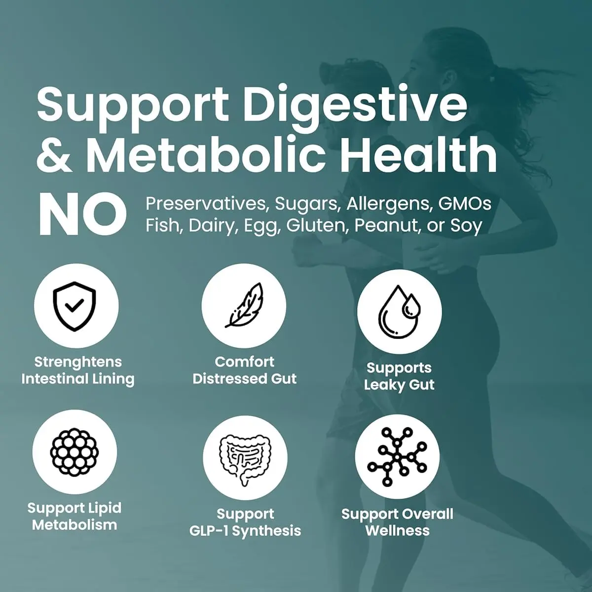 UpNourish Probiotics for GLP-1 Support, 60 Capsules | Supports Gut & Immunity - view 8