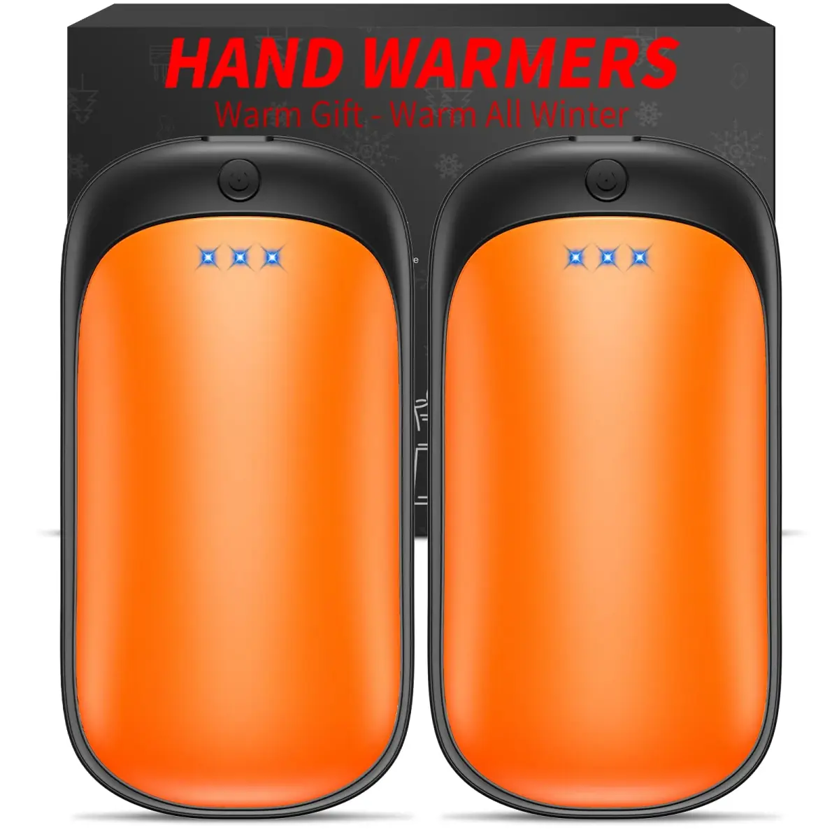 Lerat Rechargeable Hand Warmers 2 Pack 131°F Max Heat | 12-Hour Warmth for Extreme Cold - main product image