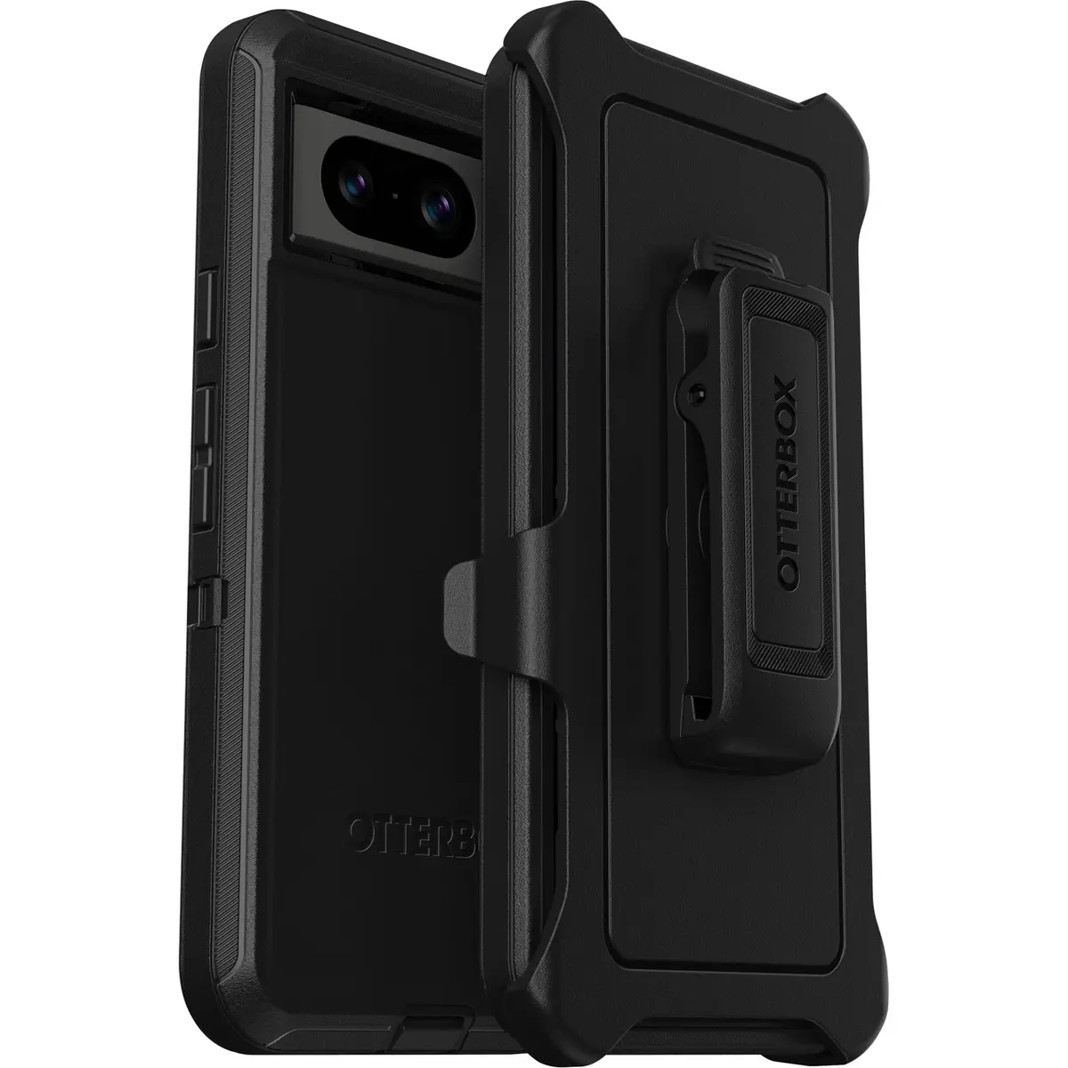 OtterBox Pixel 8 Defender Series Case - BLACK | Rugged & Durable with Port Protection - main product image