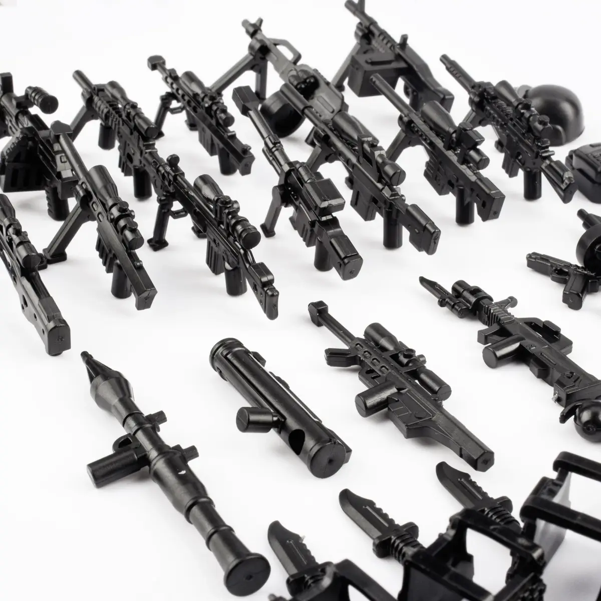 MaozyHomie US Army Battle Toy Set Weapons Pack 83 Pcs | Compatible with Major Brands - view 6