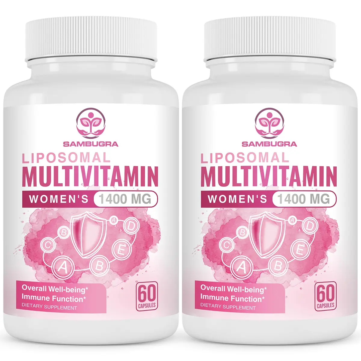 Sambugra Liposomal Multivitamin for Women 1400MG | Supports Immunity, Hair & Skin (100 words) - main product image
