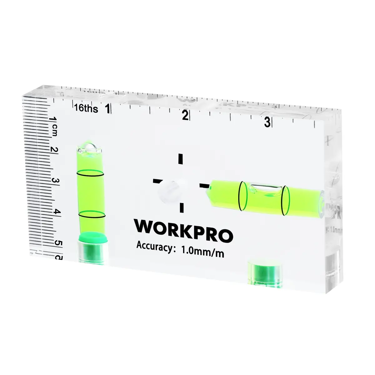 WORKPRO 3-3/4 Inch Mini Magnetic Pocket Level Tool | Compact, Accurate, Magnetic for DIY & Professionals - main product image