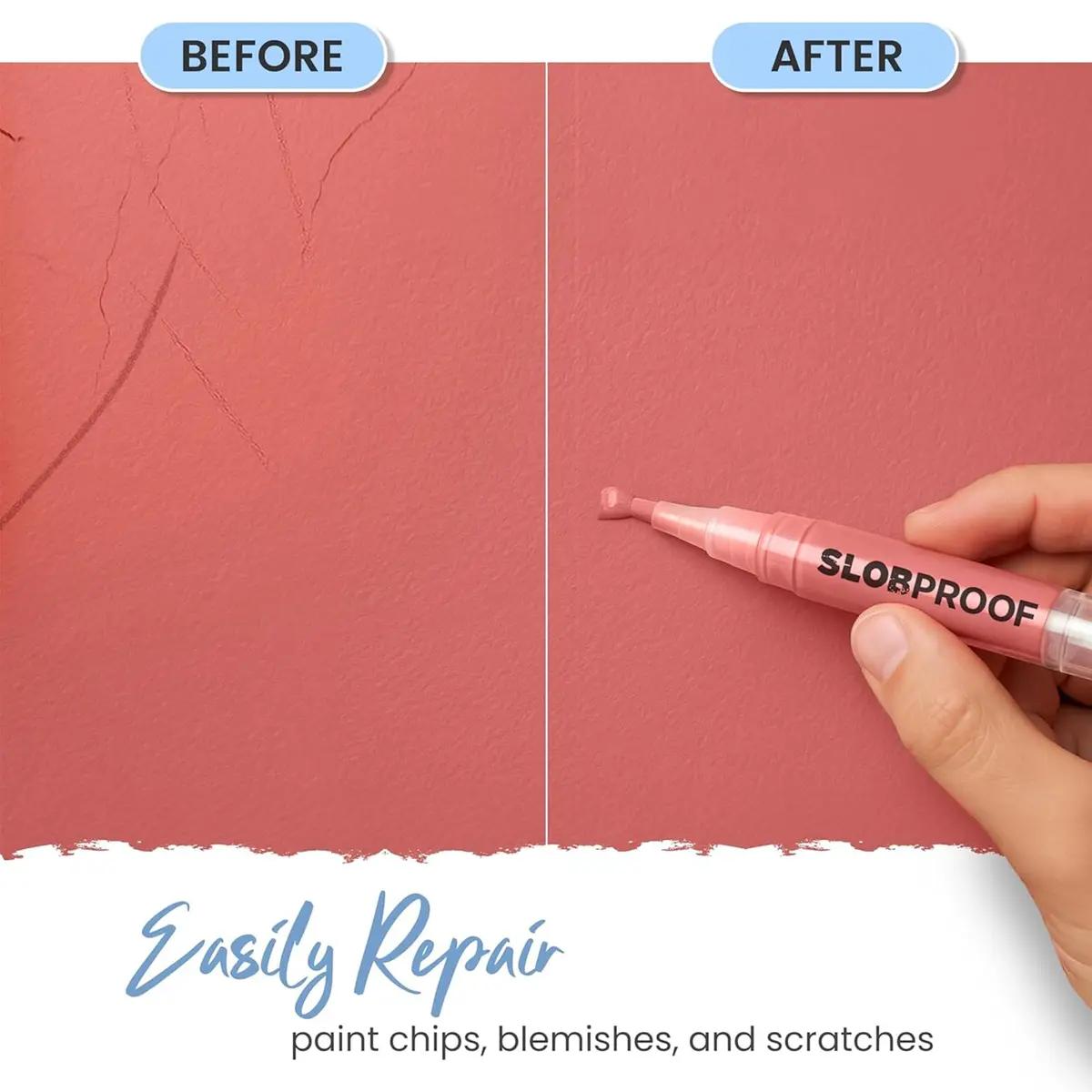 Slobproof Replacement Brush Tips for Refillable Touch-Up Paint Pens | Precision, Durable & Reusable (70-120 chars) - view 3