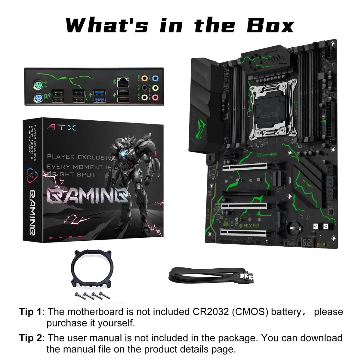 MACHINIST X99 MR9S ATX Motherboard LGA 2011-3 DDR4 ECC 256GB RAM | Supports Intel Xeon E5 V3/V4 & Core i7 5th/6th Gen - view 8