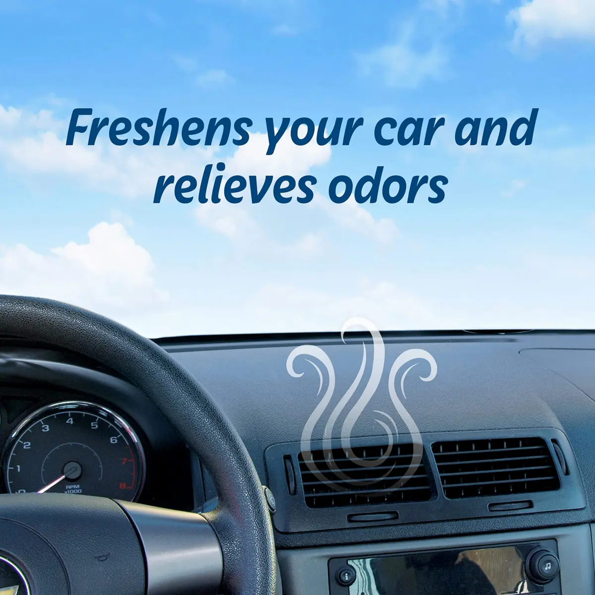 Refresh Your Car Odor Elimination Vent Stick 6 Pack | Cool Breeze & New Car Scent, Lasts 60 Days - view 3
