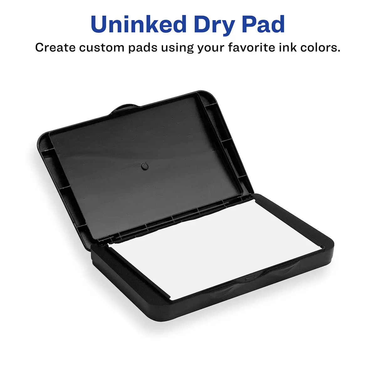Avery Carter's Felt Stamp Pad 2.75" x 4.27" Uninked | Craft & Office Use, Refillable - view 2