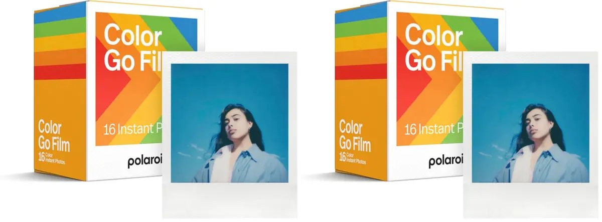 Polaroid Go Color Film Double Pack (16 Photos Per Pack) | Compatible with Polaroid Go Camera - main product image