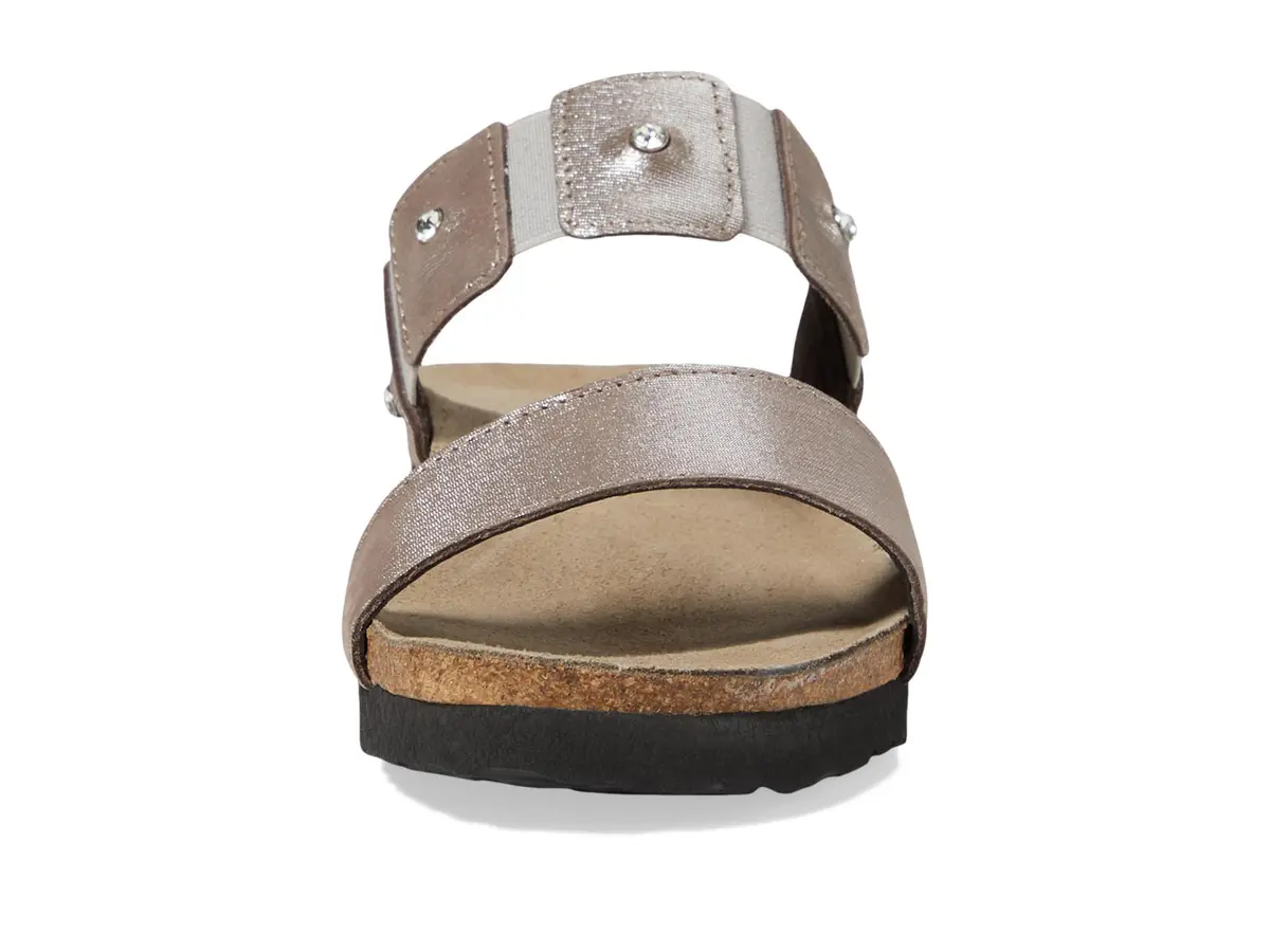 NAOT Ashley Sandal Leather - 8-8.5 M US | Silver Threads Comfort - view 2