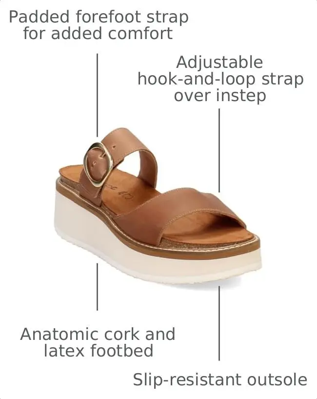 NAOT Halvah Sandal 8 | Comfortable Slip-On with Adjustable Strap (70-120c) - view 4