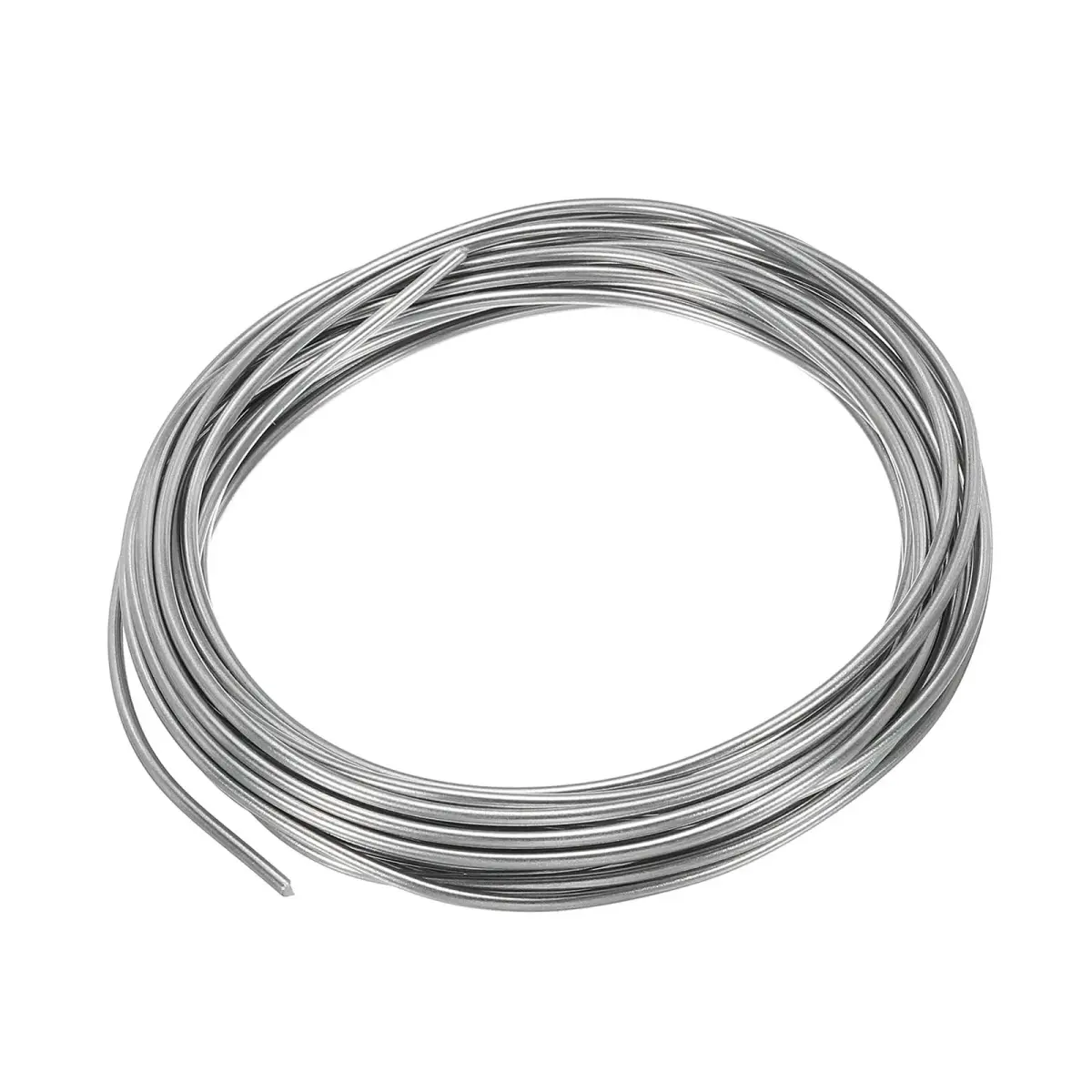 PATIKIL 99.99% High Purity Zinc Wire 2mm (16.4ft/5m) | Soft, Bendable Craft Wire for Shaping & DIY - view 3
