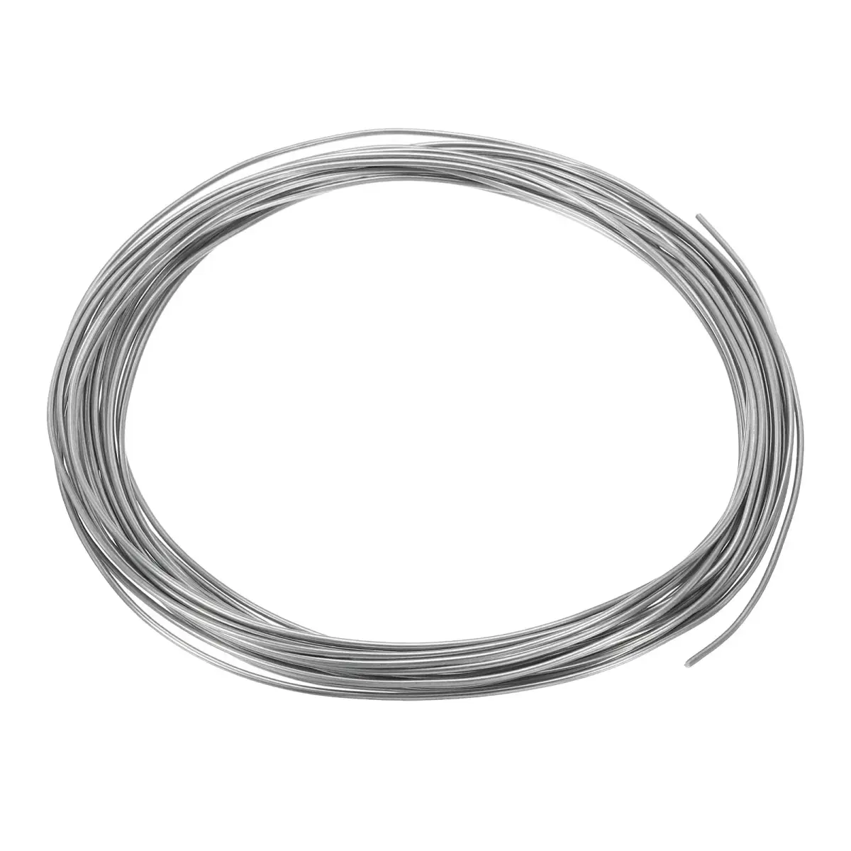 PATIKIL 99.99% High Purity Zinc Wire 1mm (0.039 inch) 5m (16.4ft) Roll | Soft Crafting Wire for Bonsai & DIY - main product image