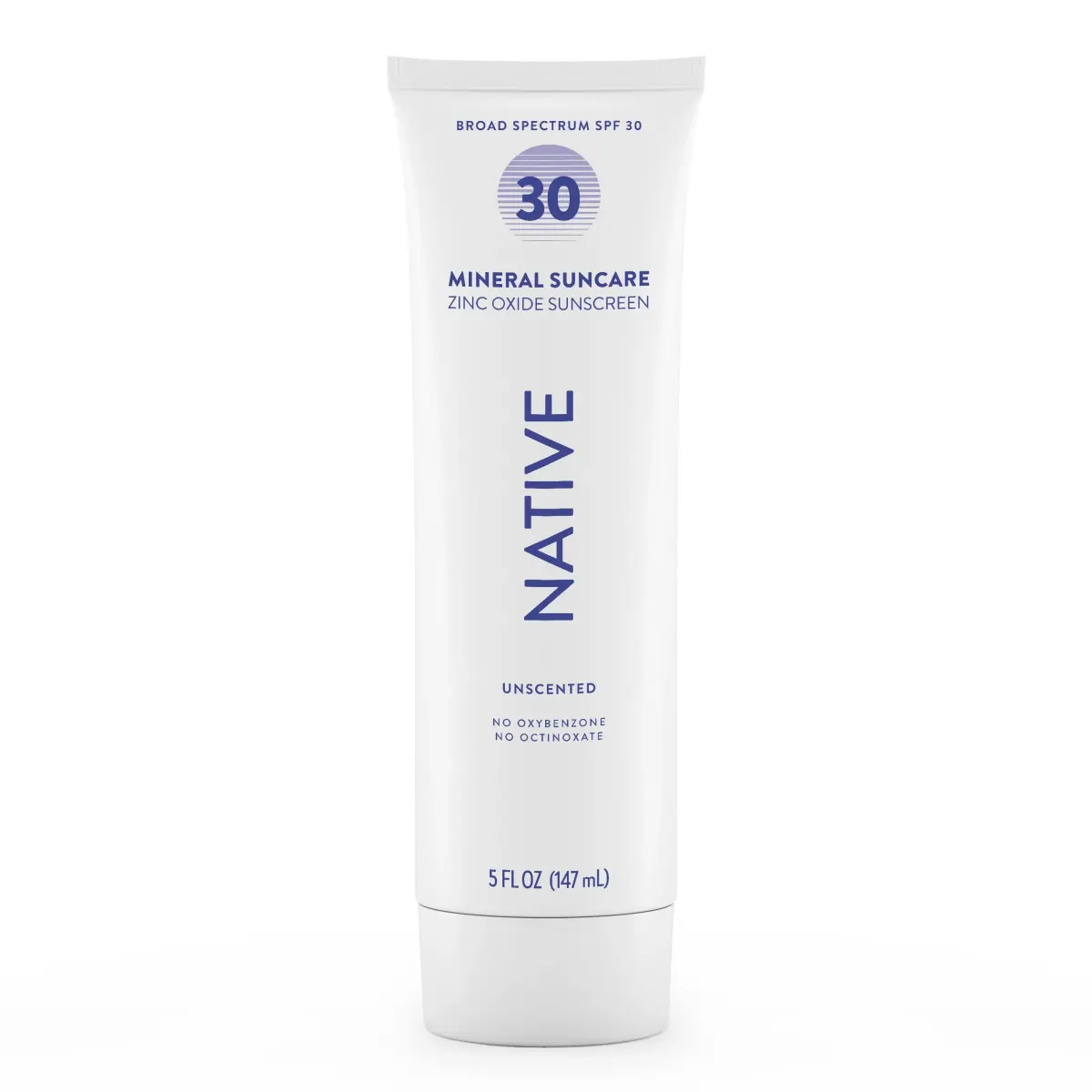 Native Sunscreen SPF 30 Lotion 148ml (5 Fl Oz) | Dermatologist Tested for Sensitive Skin - main product image