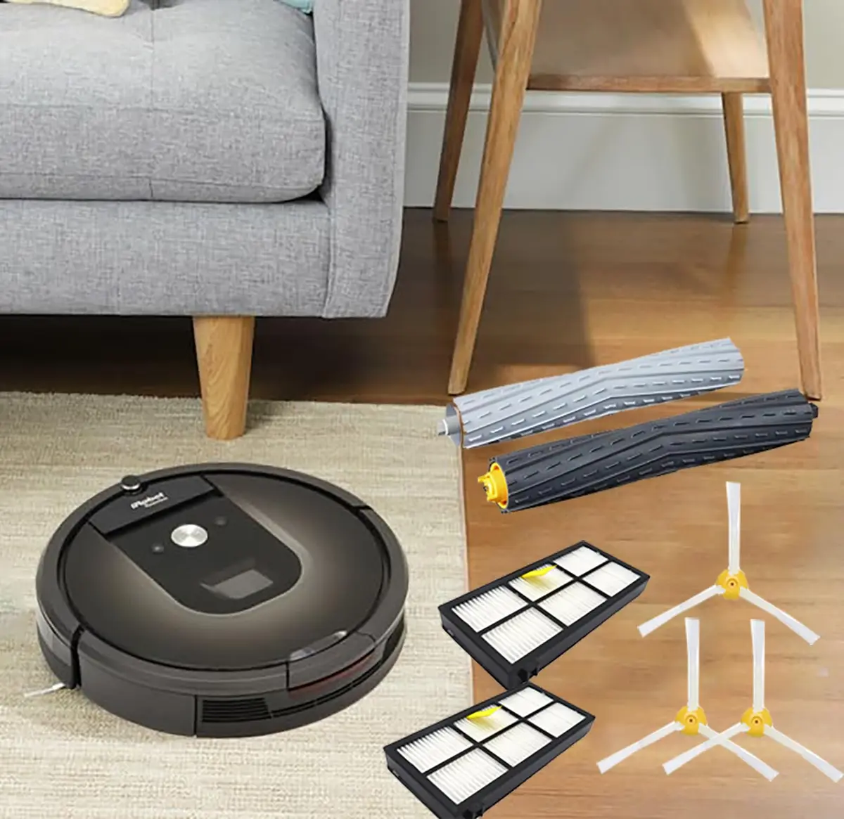 Detetap Replacement Parts Kit for iRobot Roomba 800 900 Series | Easy Fit & Durable (70-120 chars) - view 6