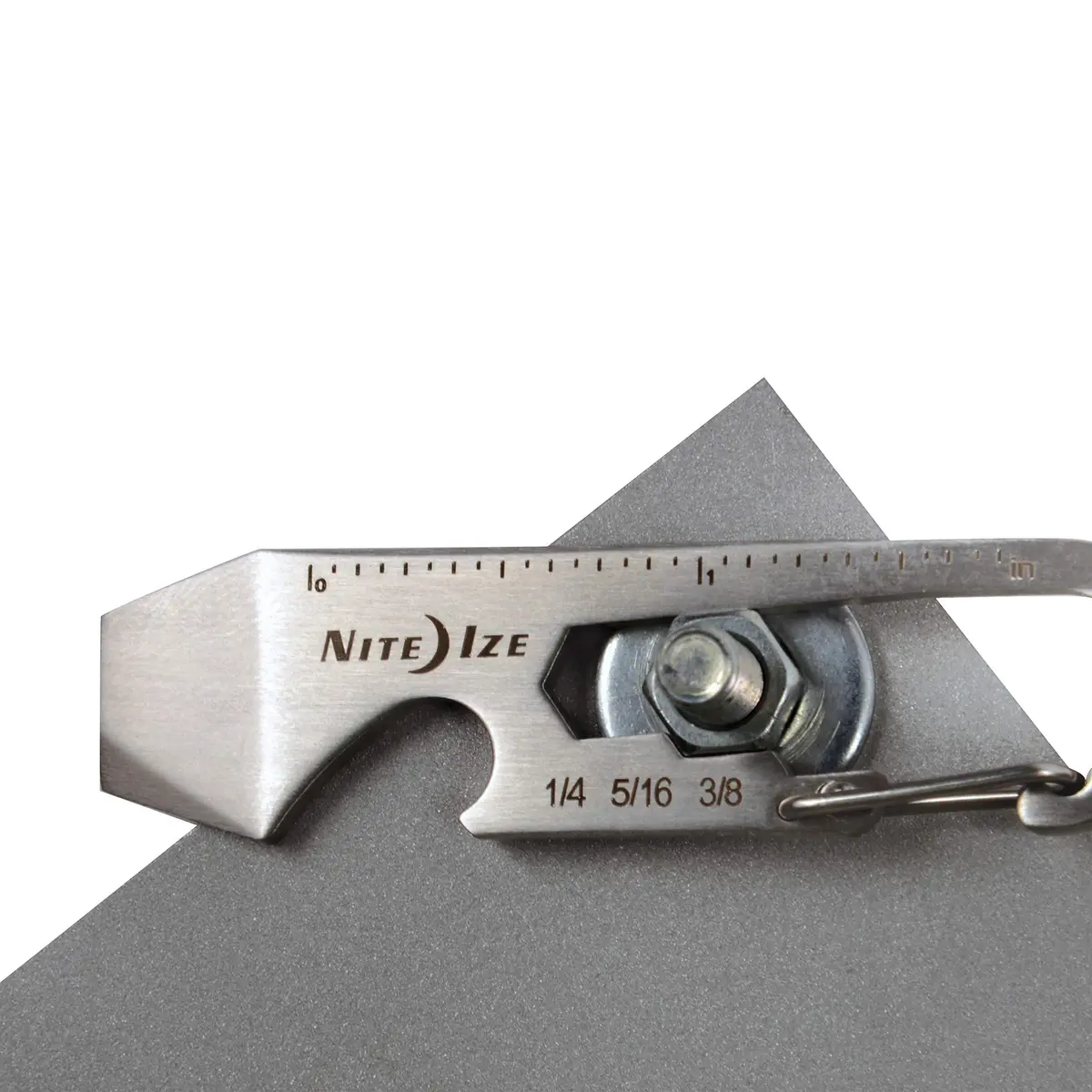 Nite Ize KMT-11-R3 Carabiner Multi-Tool | Stainless Steel, 2 Pack, Silver - view 5