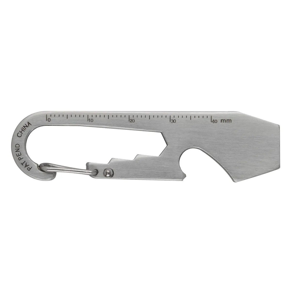 Nite Ize KMT-11-R3 Carabiner Multi-Tool | Stainless Steel, 2 Pack, Silver - view 3